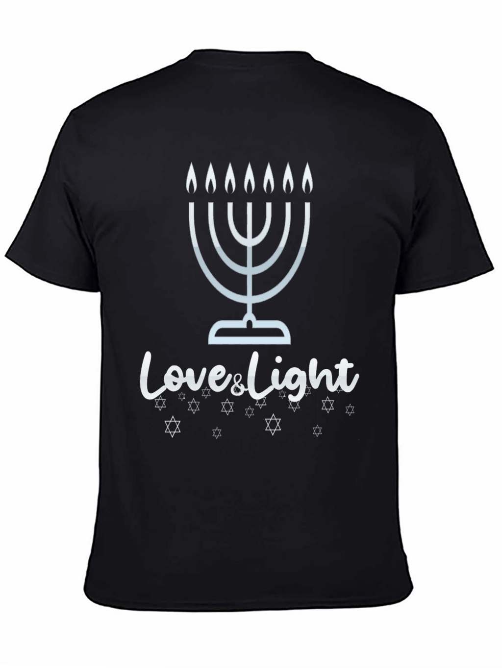 Camiseta Hombre Hanukkah Love & Light