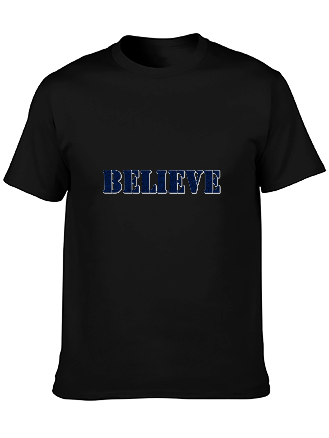 Camiseta Negra Believe para Hombre