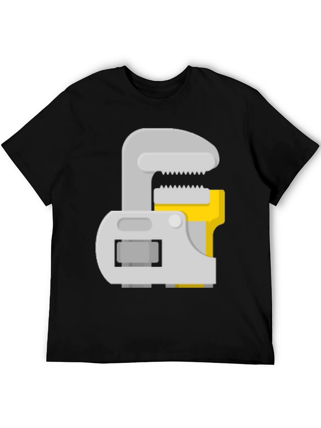 Camiseta Negra con Diseño de Llave Ajustable