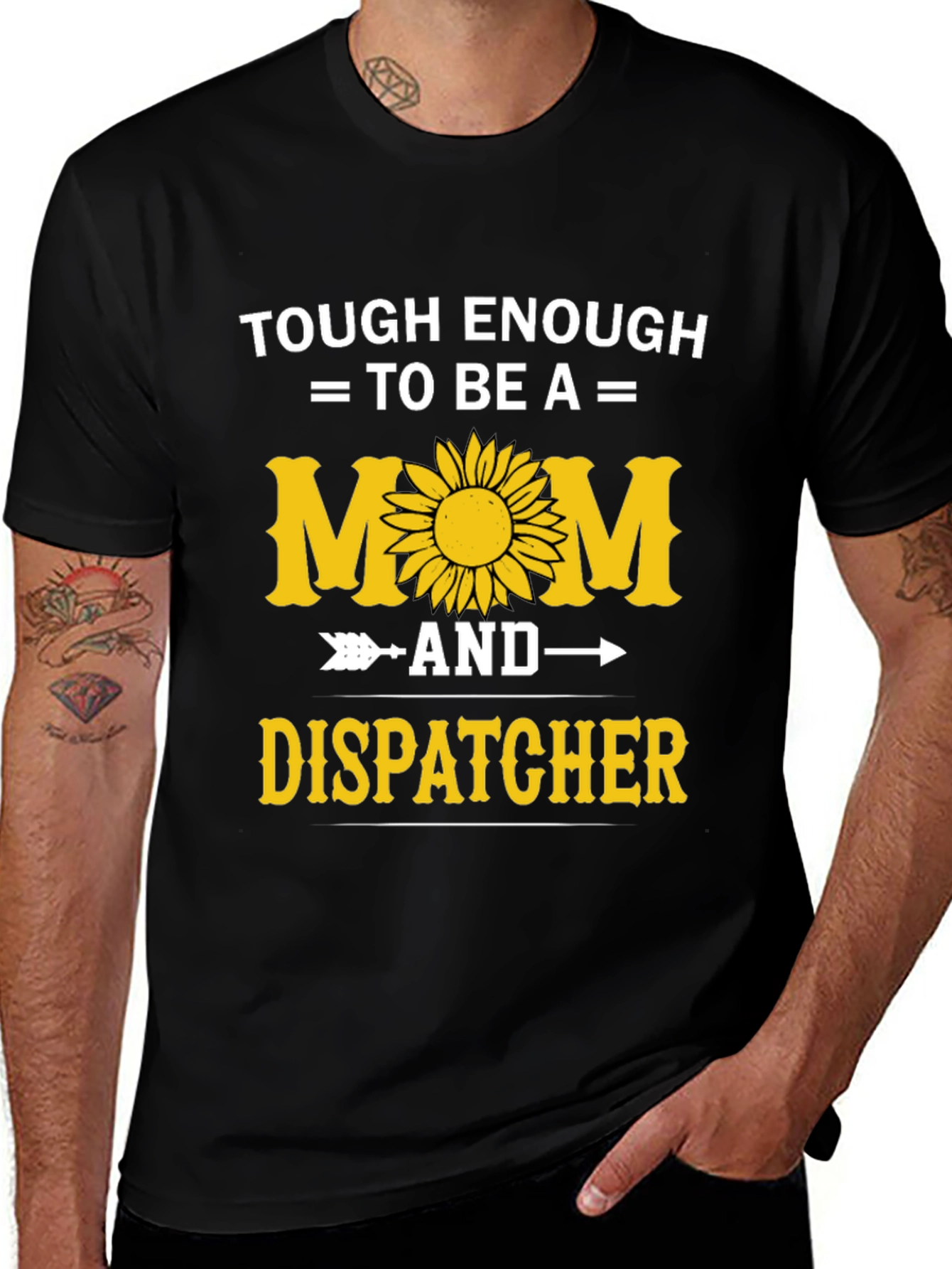 Camiseta Mamá Despachadora con Girasol