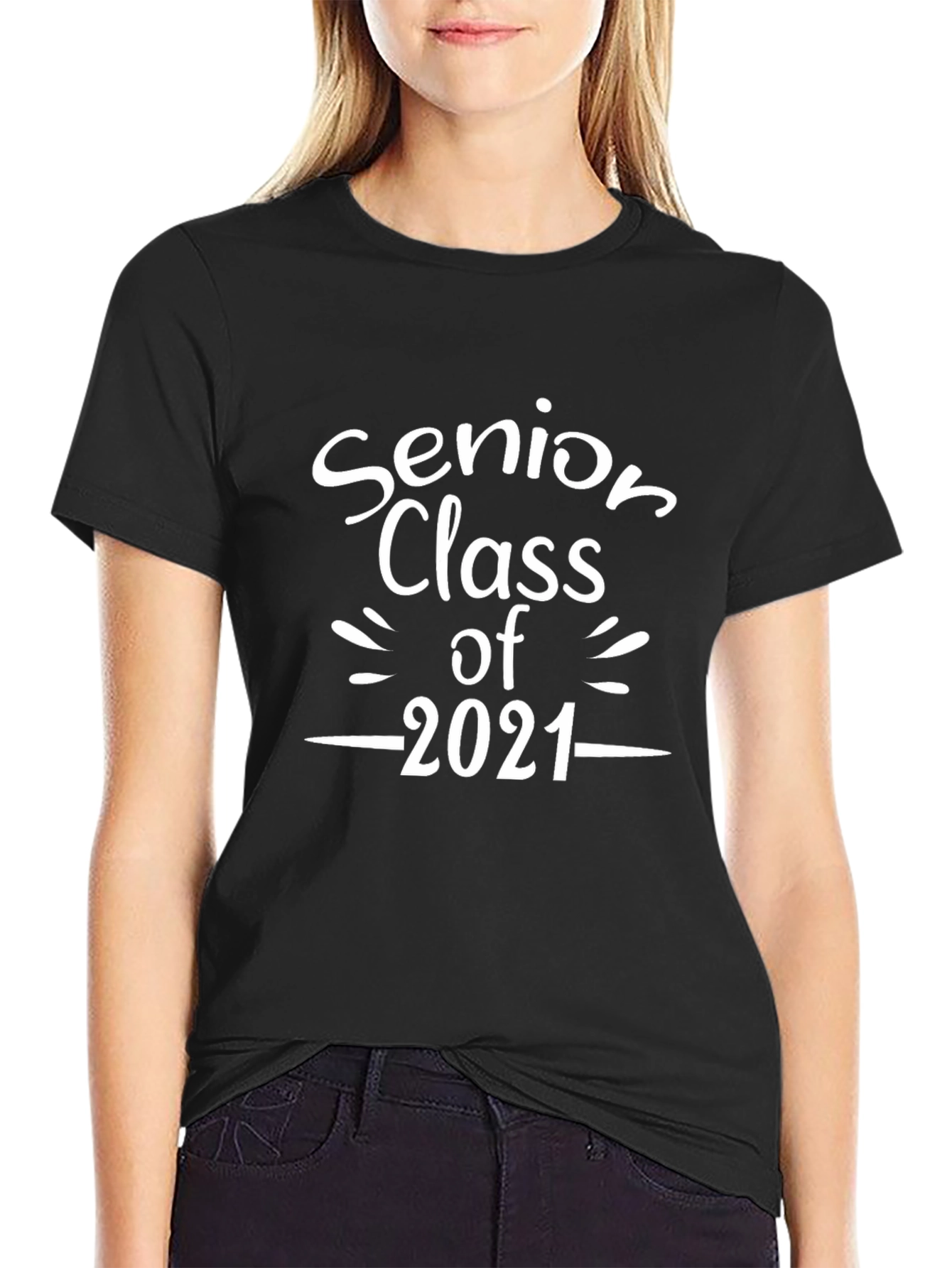 Camiseta Negra Clase Graduados 2021