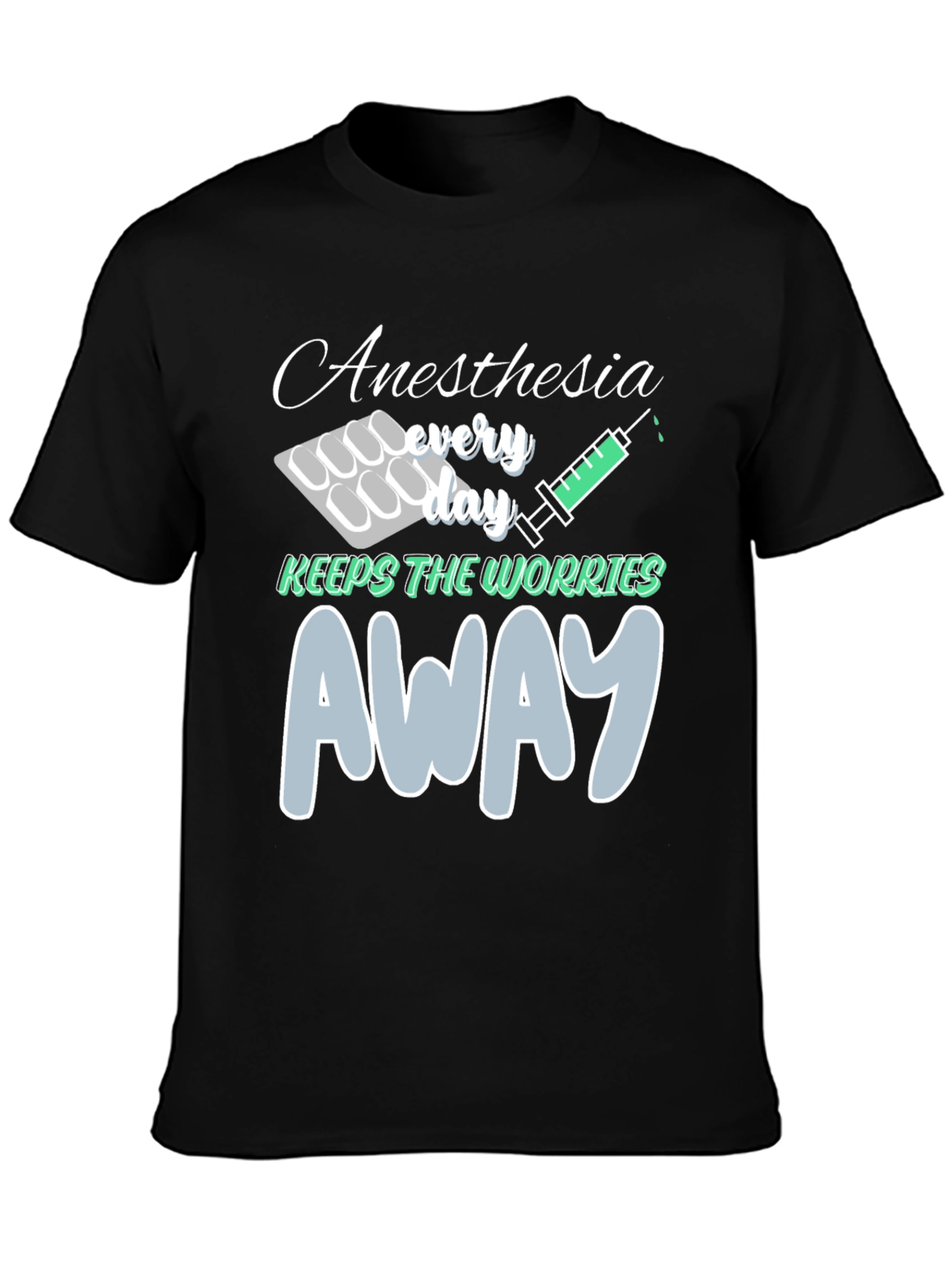 Camiseta Negra Anestesia