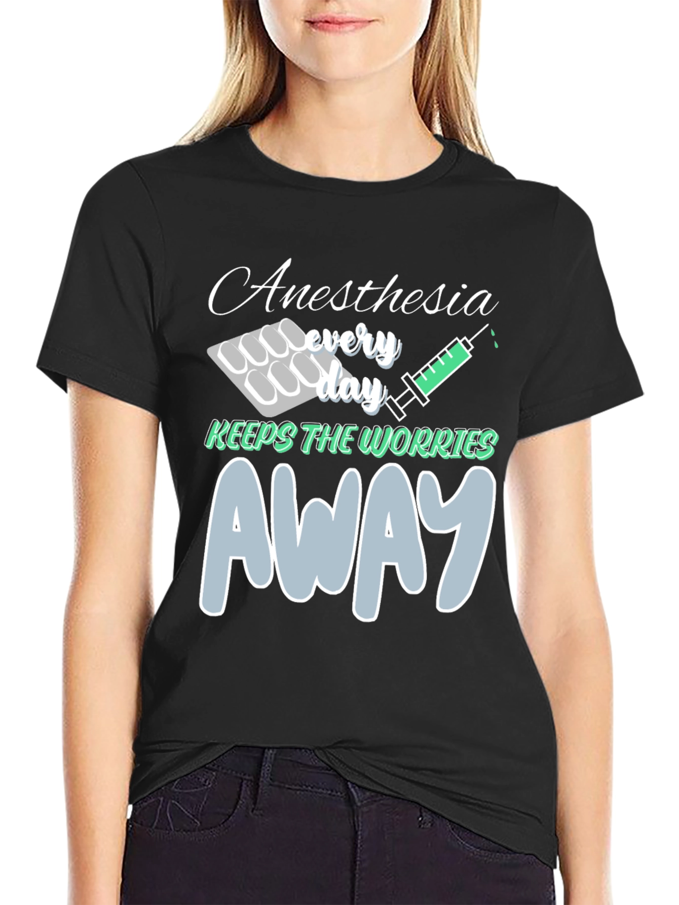 Camiseta Negra Anestesia