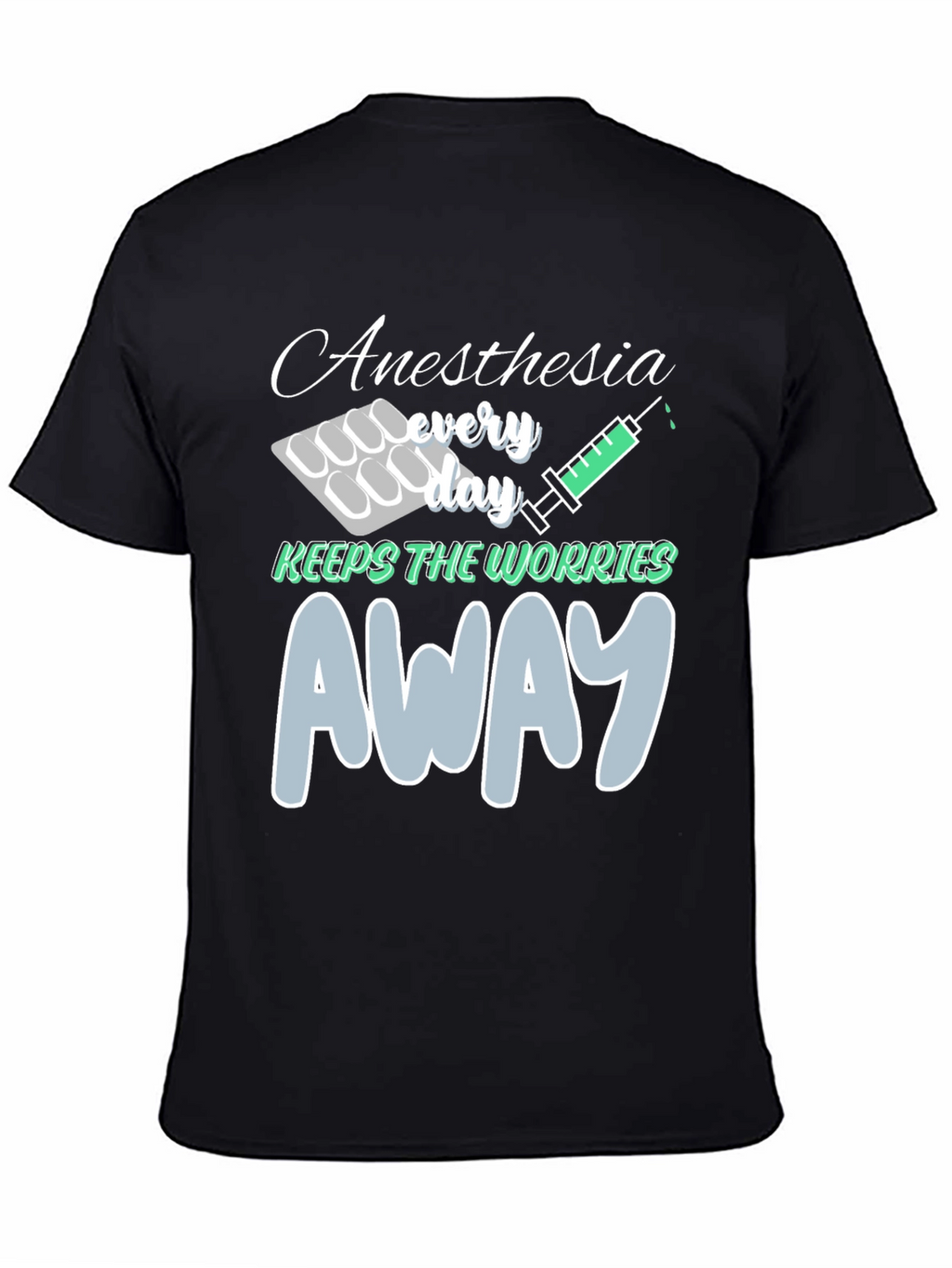 Camiseta Negra Anestesia