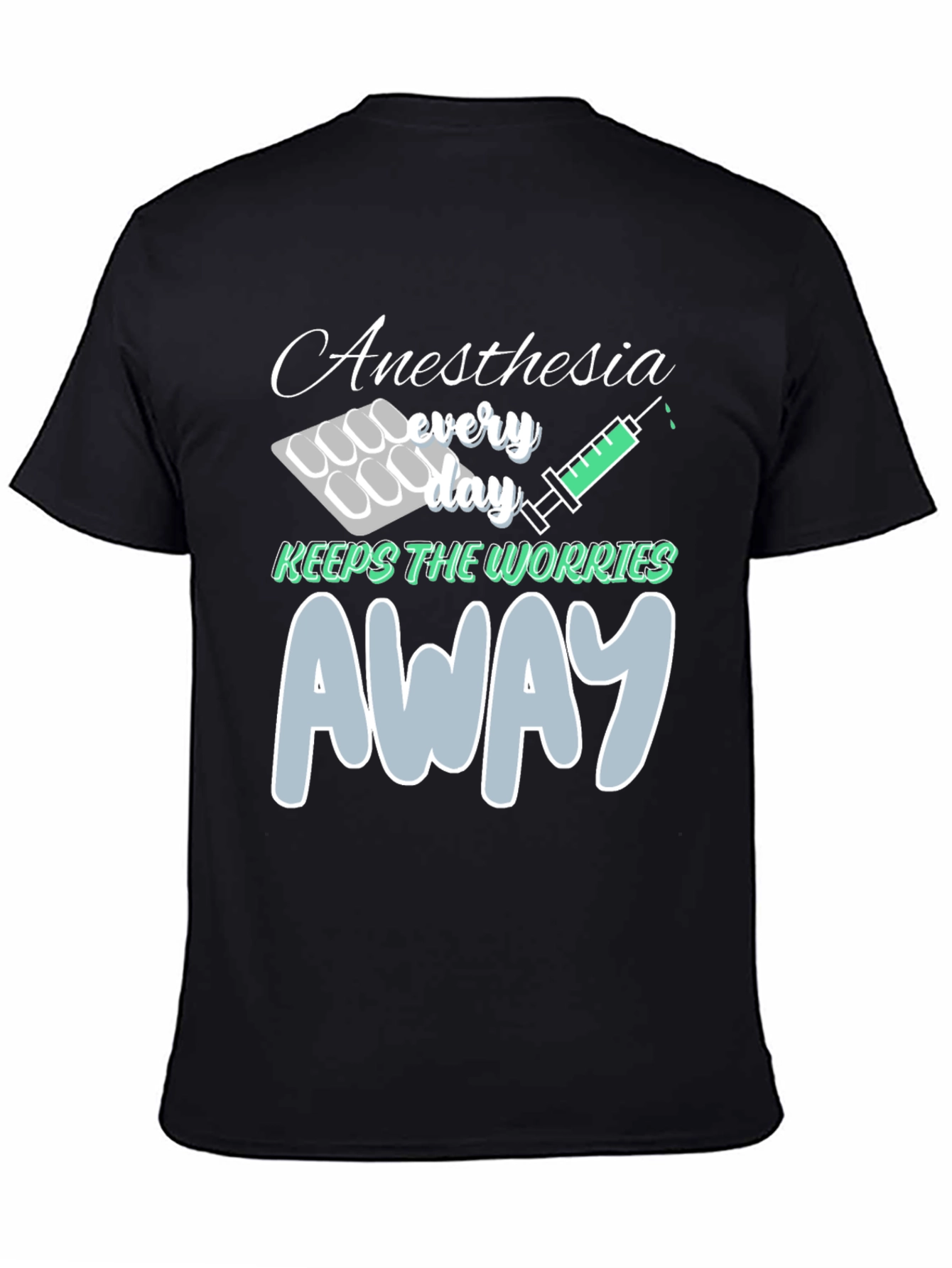 Camiseta Negra Anestesia
