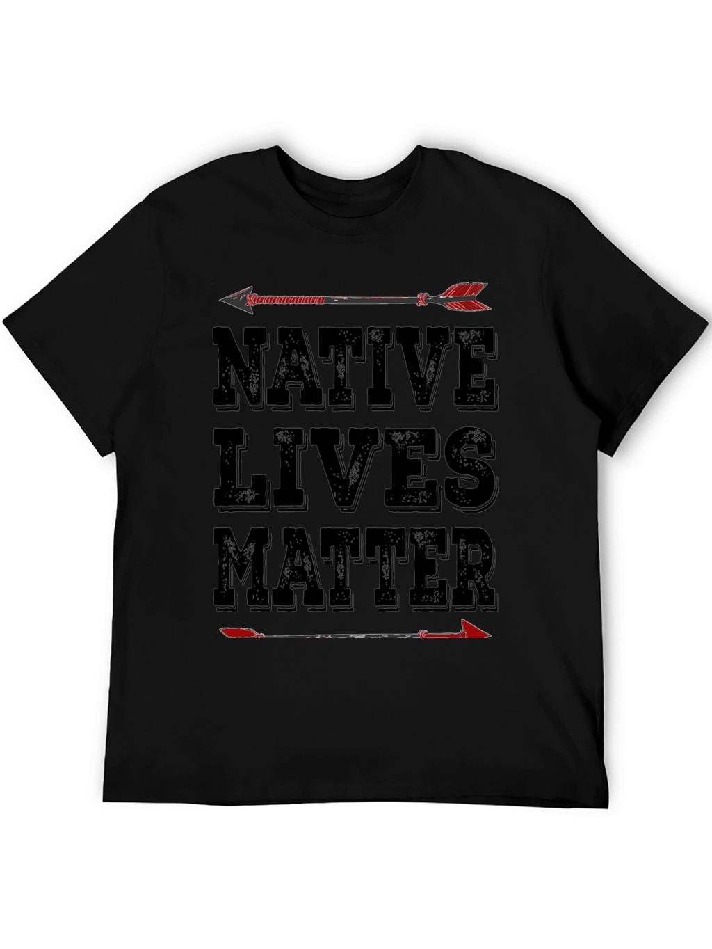 Camiseta Native Lives Matter con flechas