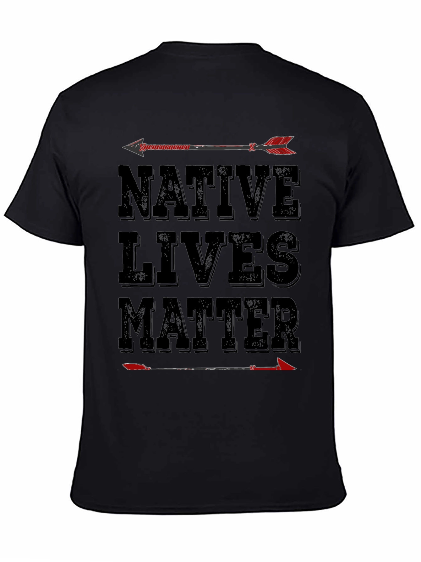 Camiseta Native Lives Matter con flechas