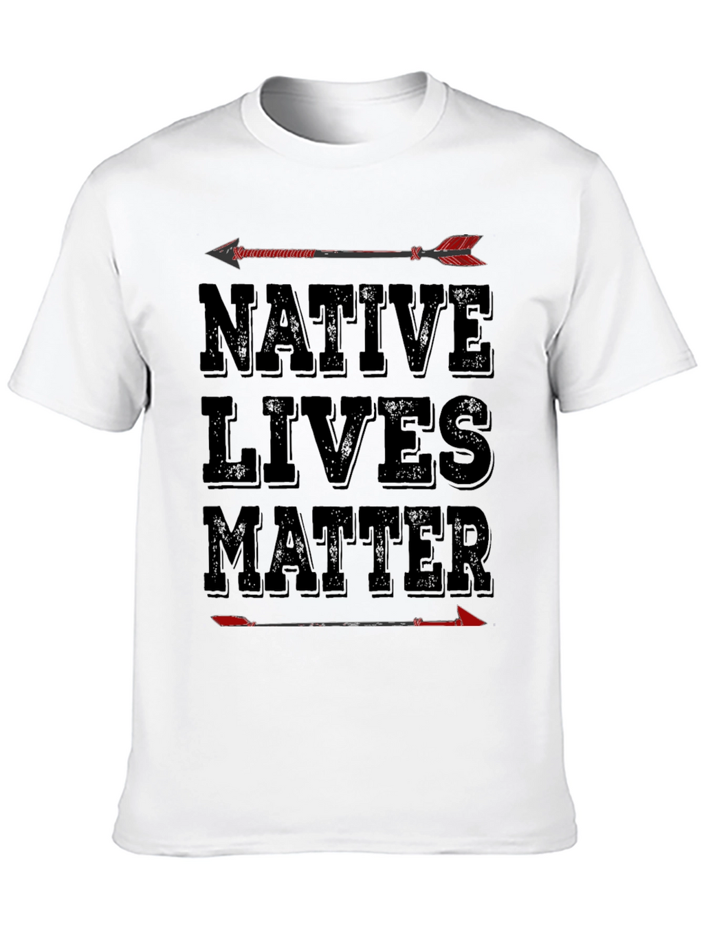 Camiseta Native Lives Matter con flechas