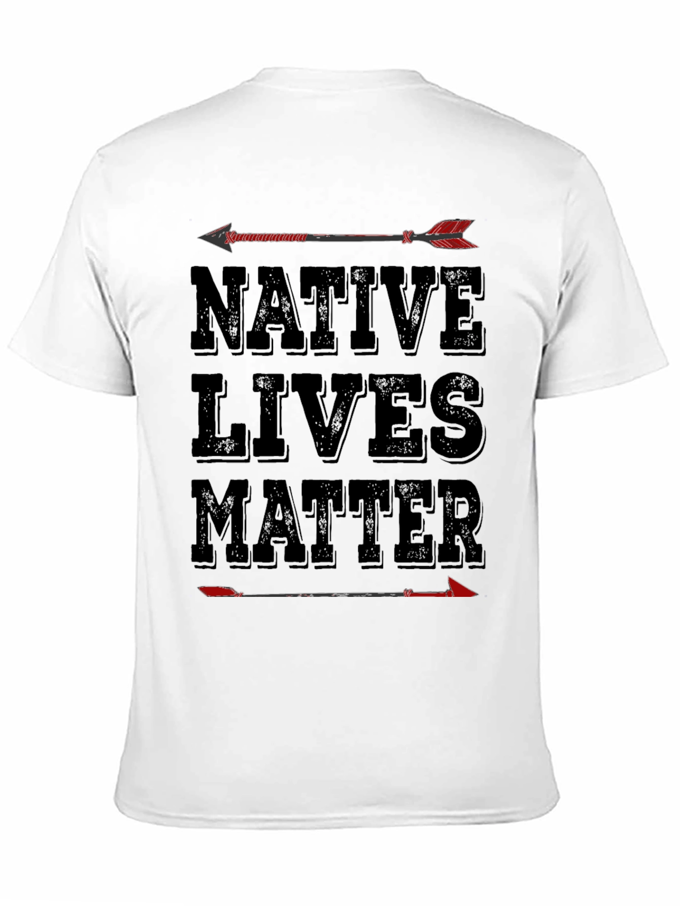 Camiseta Native Lives Matter con flechas