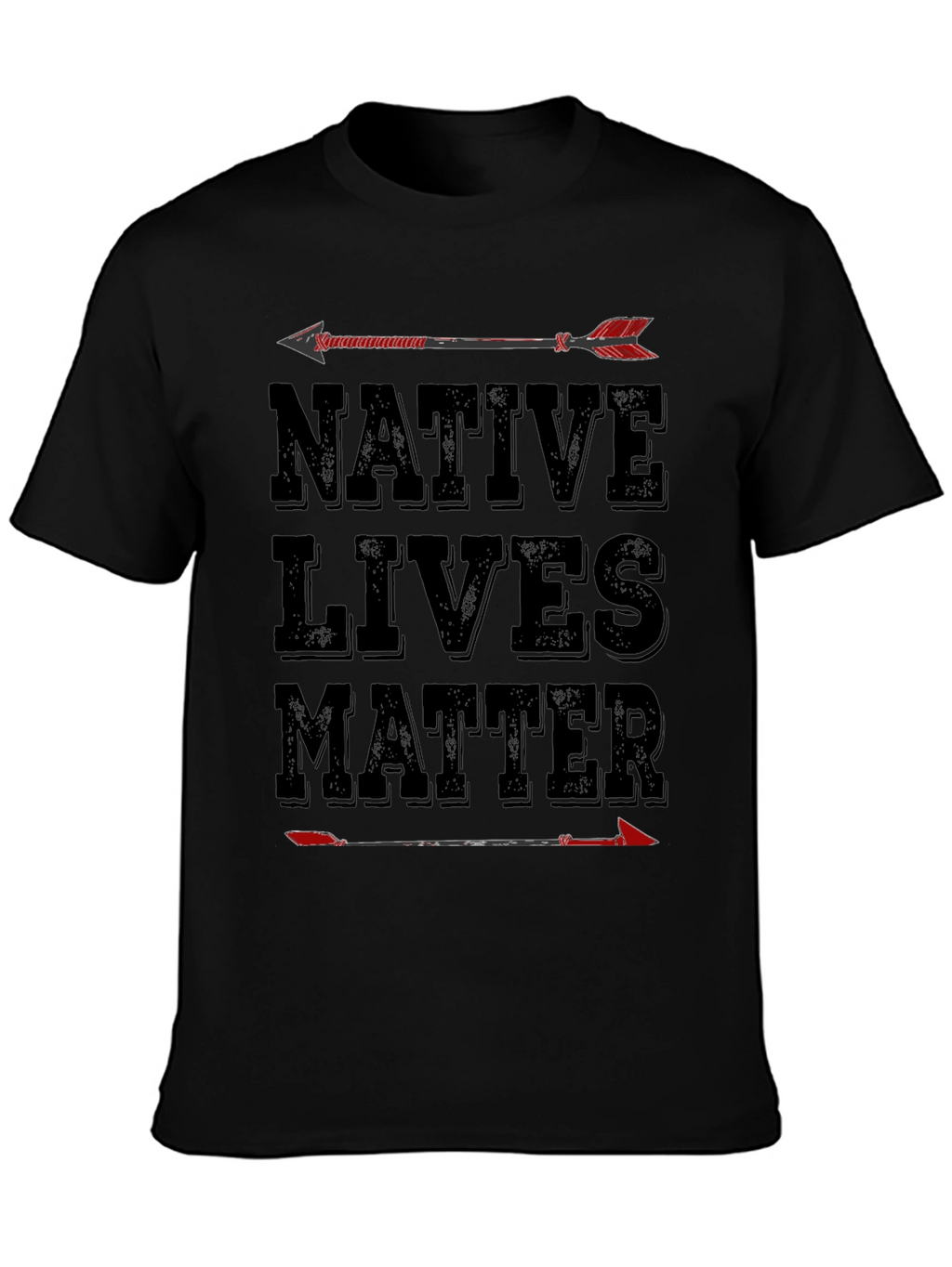 Camiseta Native Lives Matter con flechas