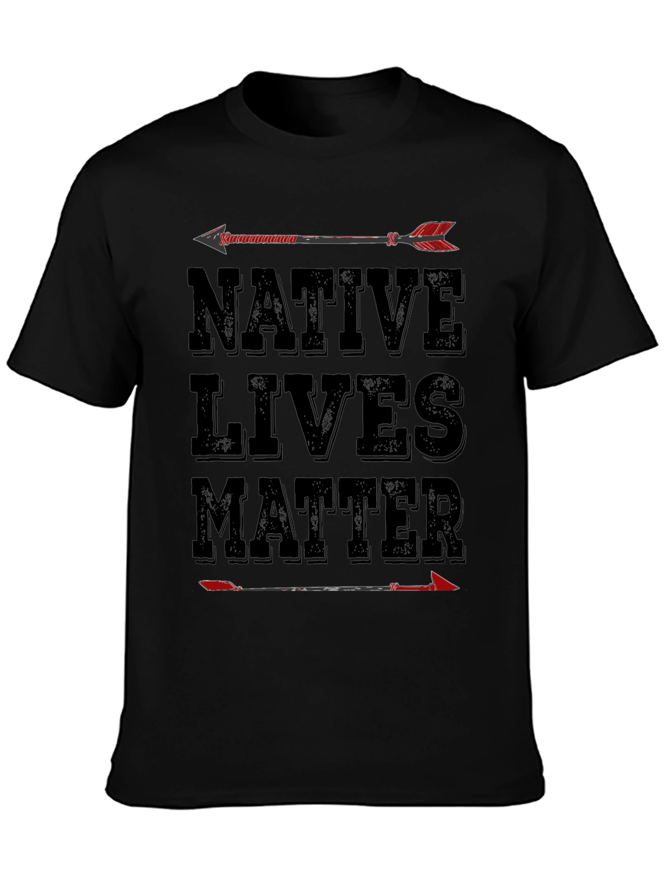 Camiseta Native Lives Matter con flechas