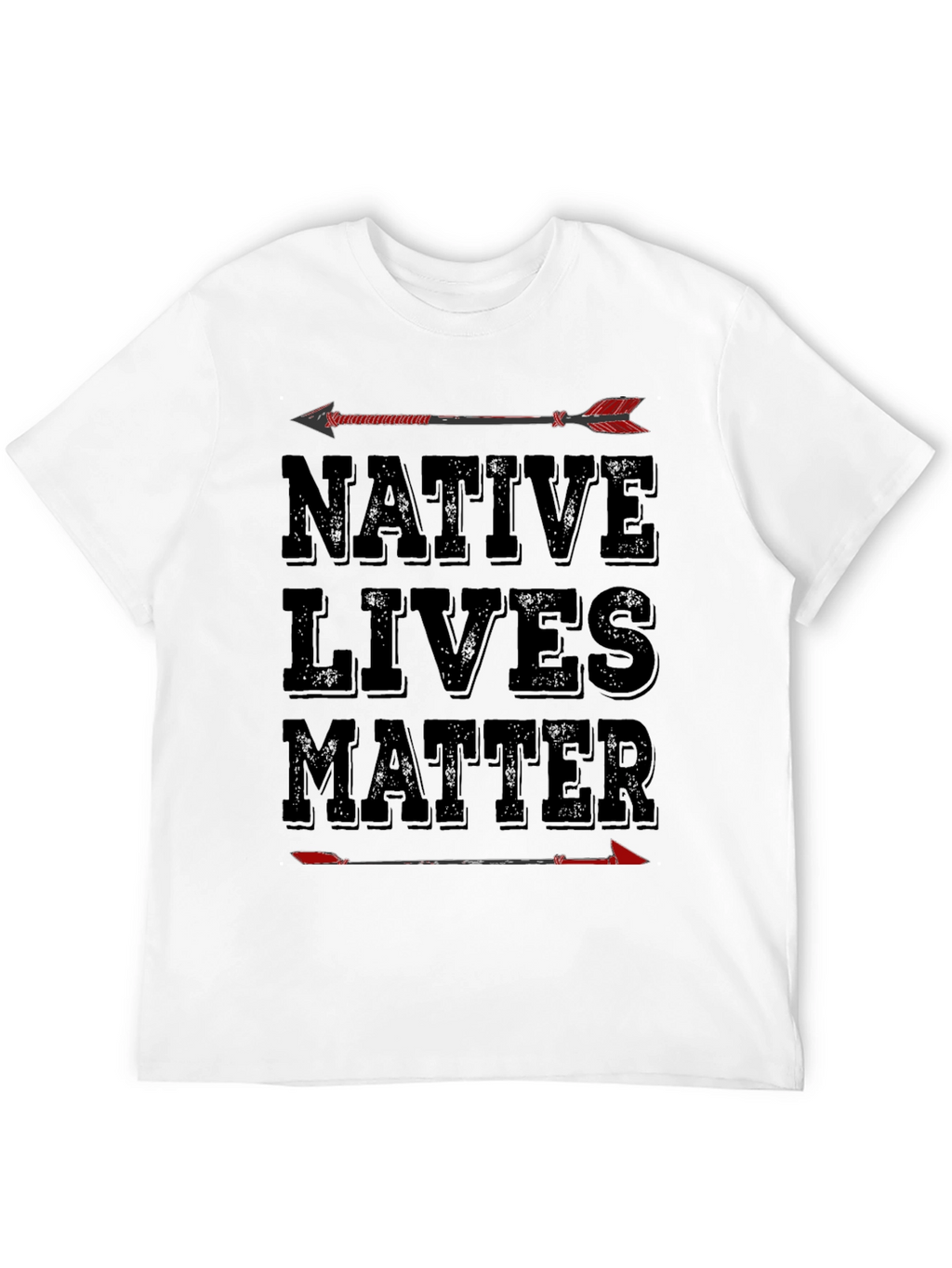 Camiseta Native Lives Matter con flechas