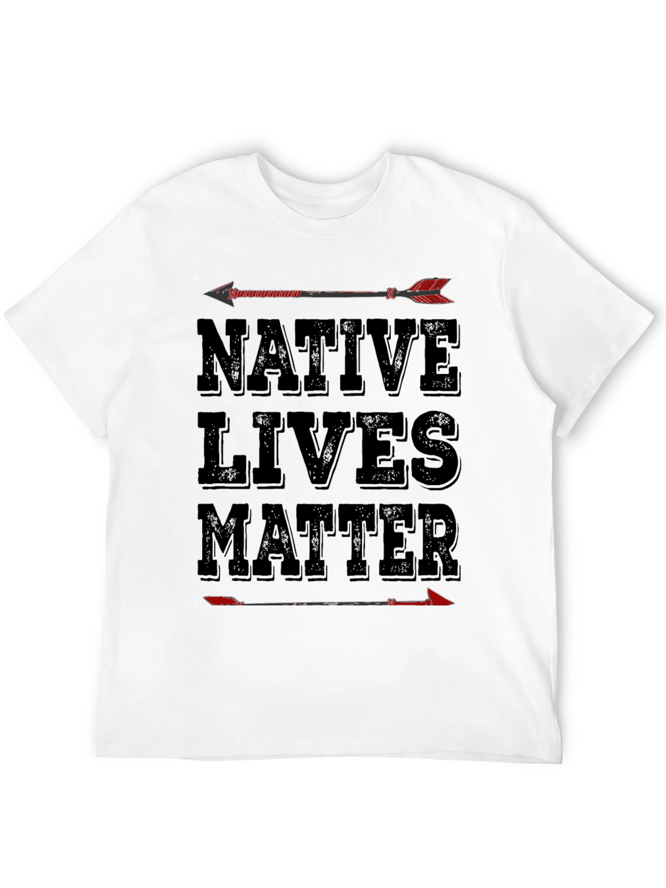 Camiseta Native Lives Matter con flechas