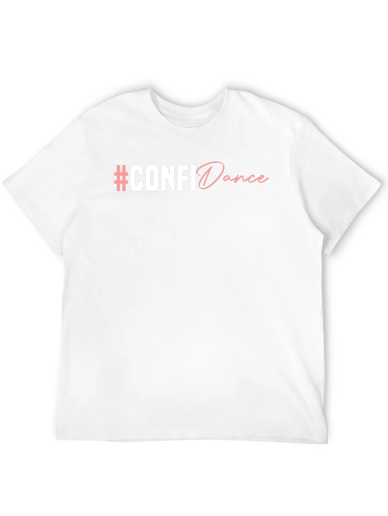 Camiseta Negra #CONFIDance - Comodidad y Estilo