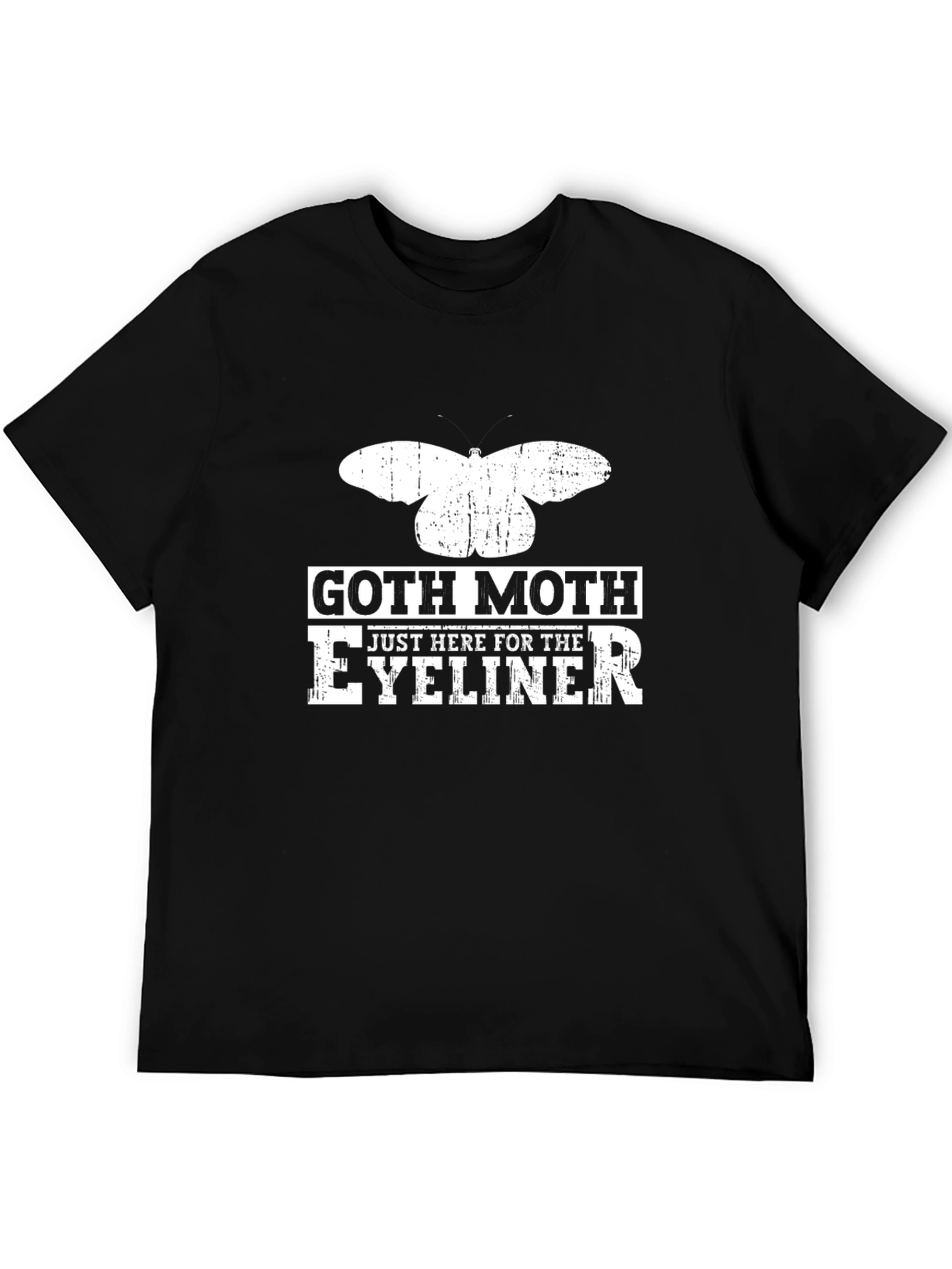 Camiseta Goth Moth Eyeliner