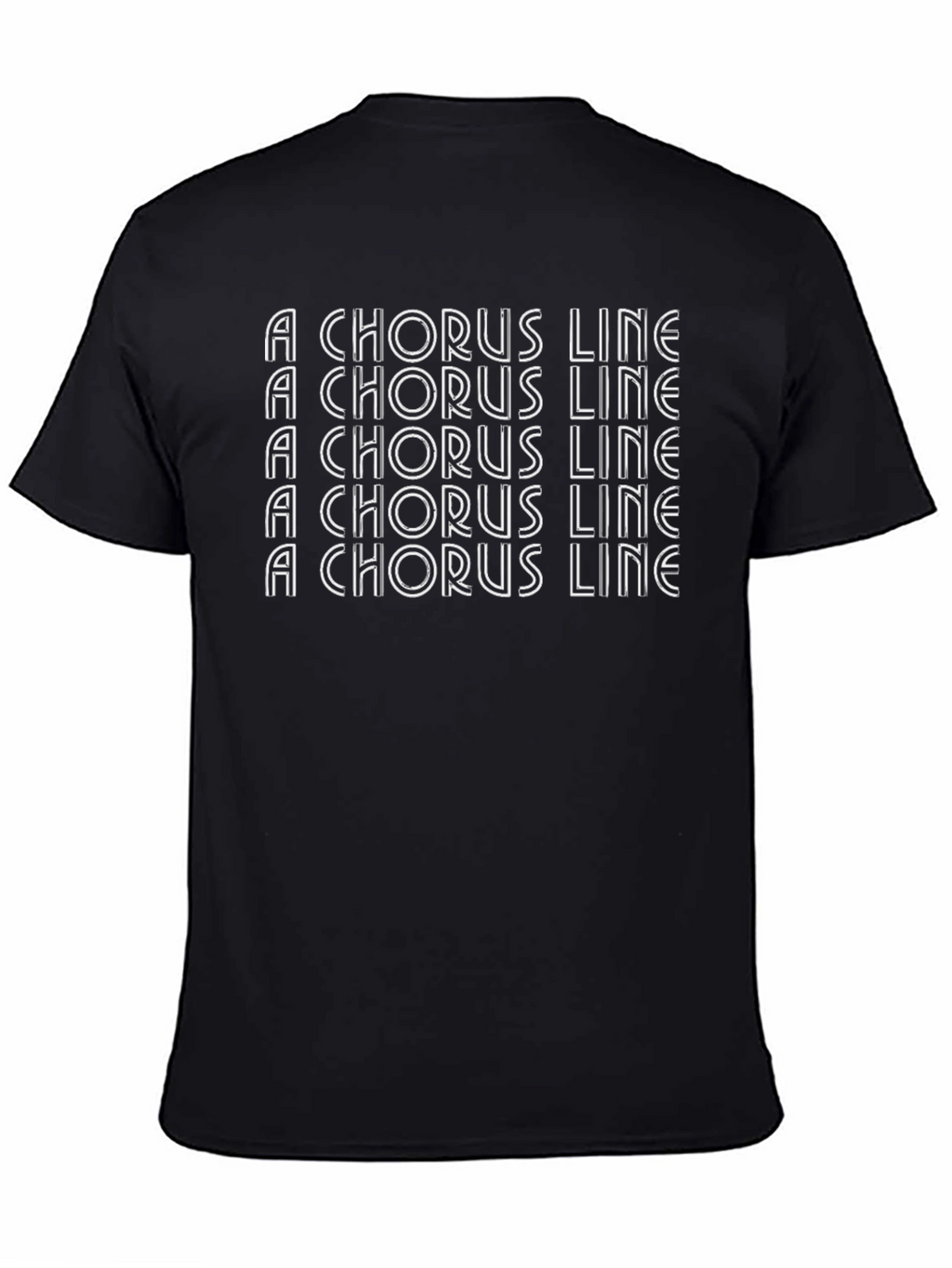 Camiseta Negra A Chorus Line