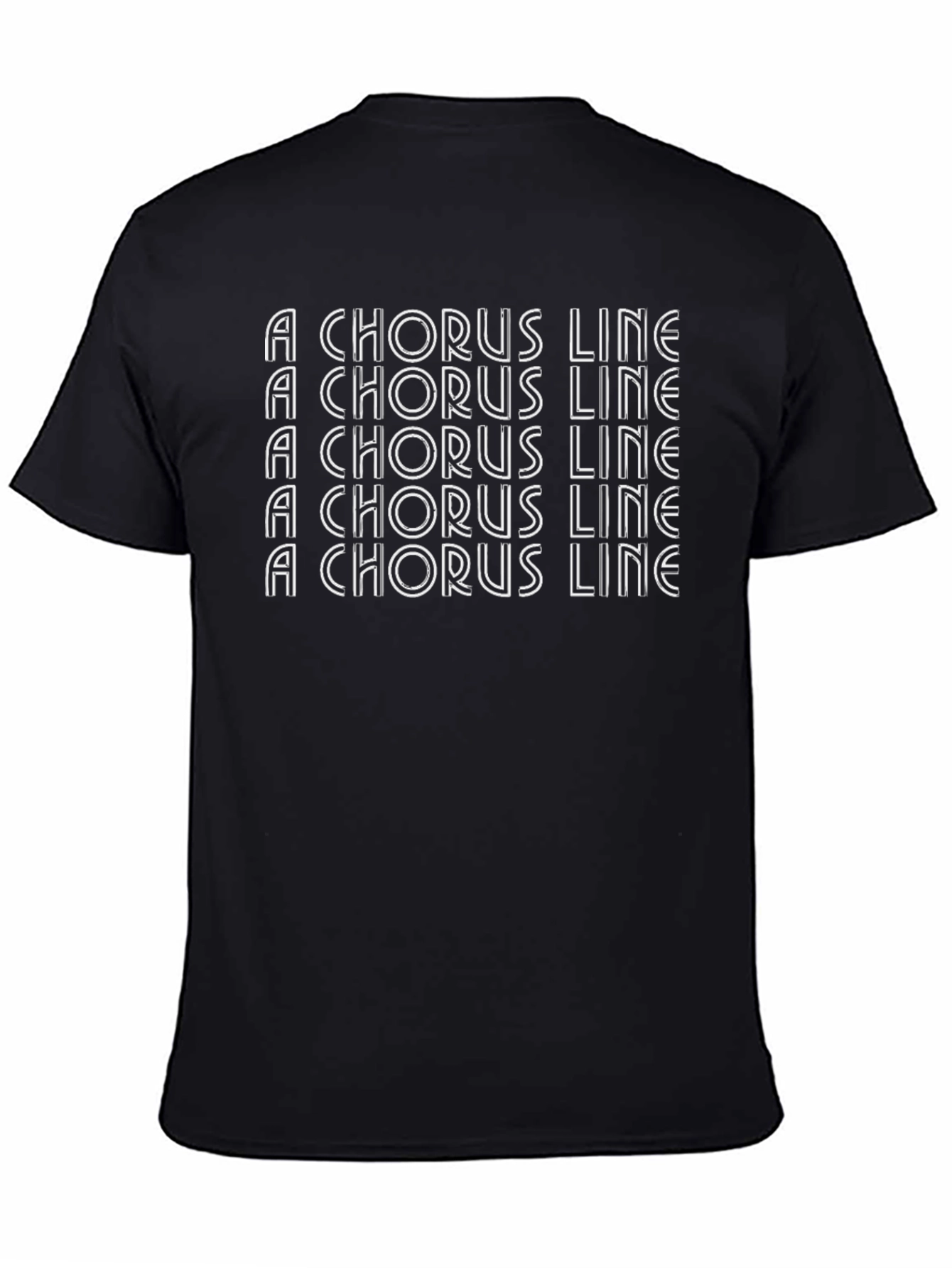 Camiseta Negra A Chorus Line