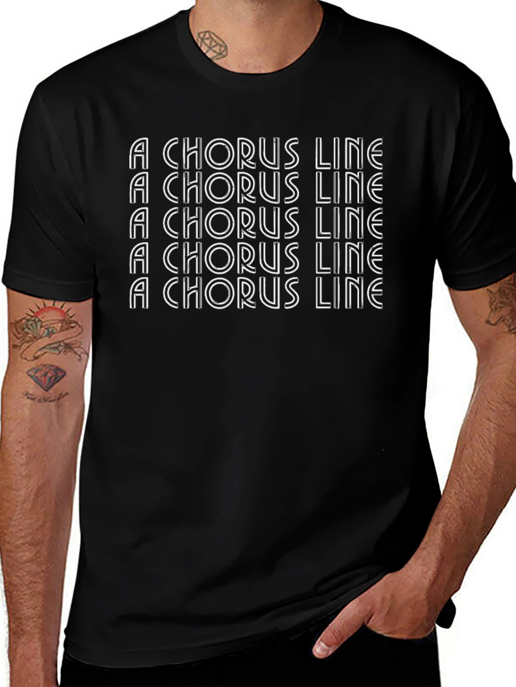 Camiseta Negra A Chorus Line
