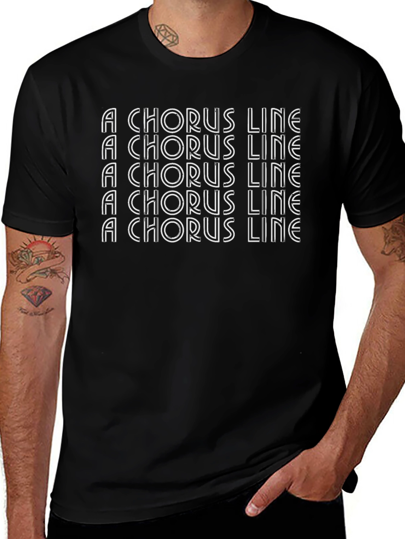 Camiseta Negra A Chorus Line