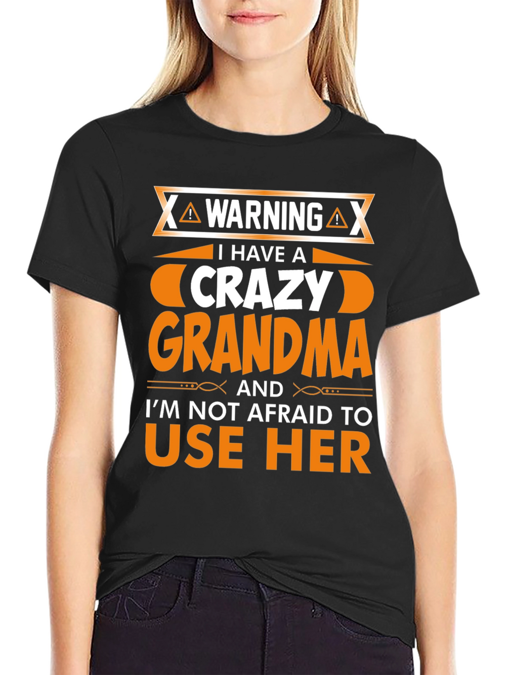 Camiseta Hombre Crazy Grandma