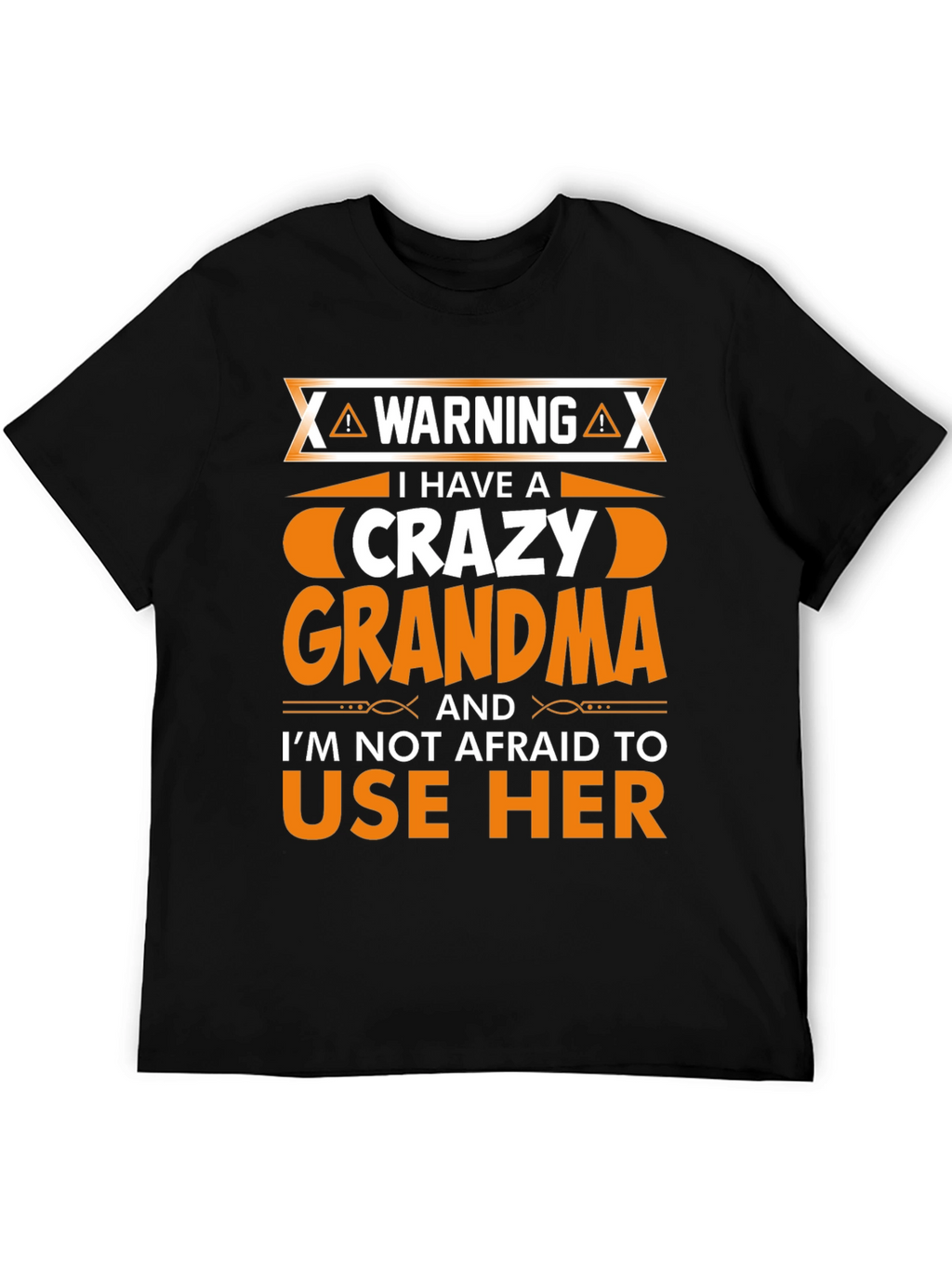 Camiseta Hombre Crazy Grandma