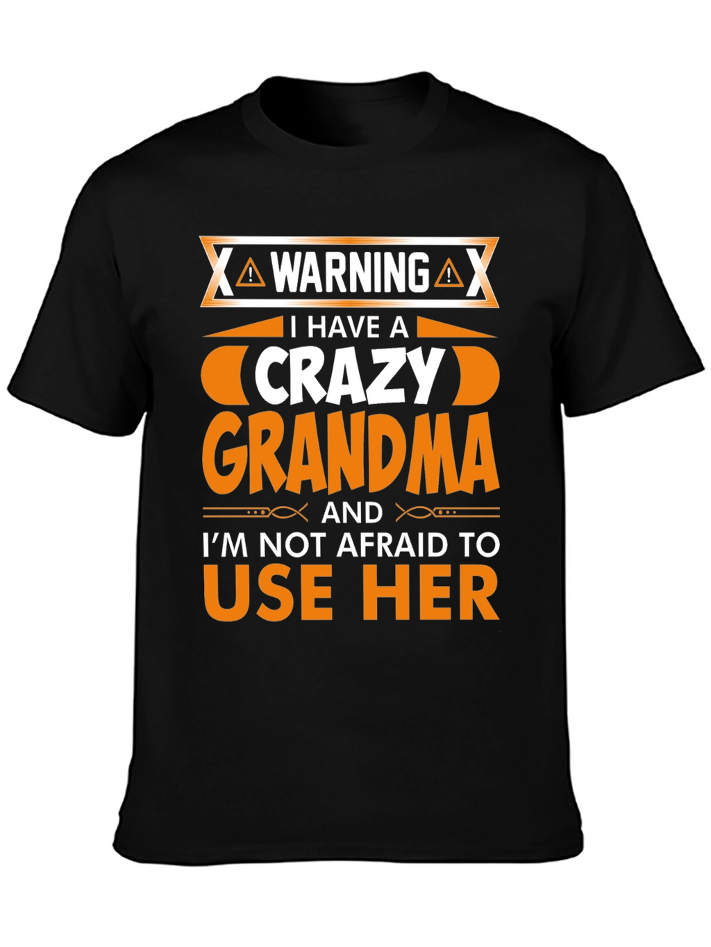 Camiseta Hombre Crazy Grandma