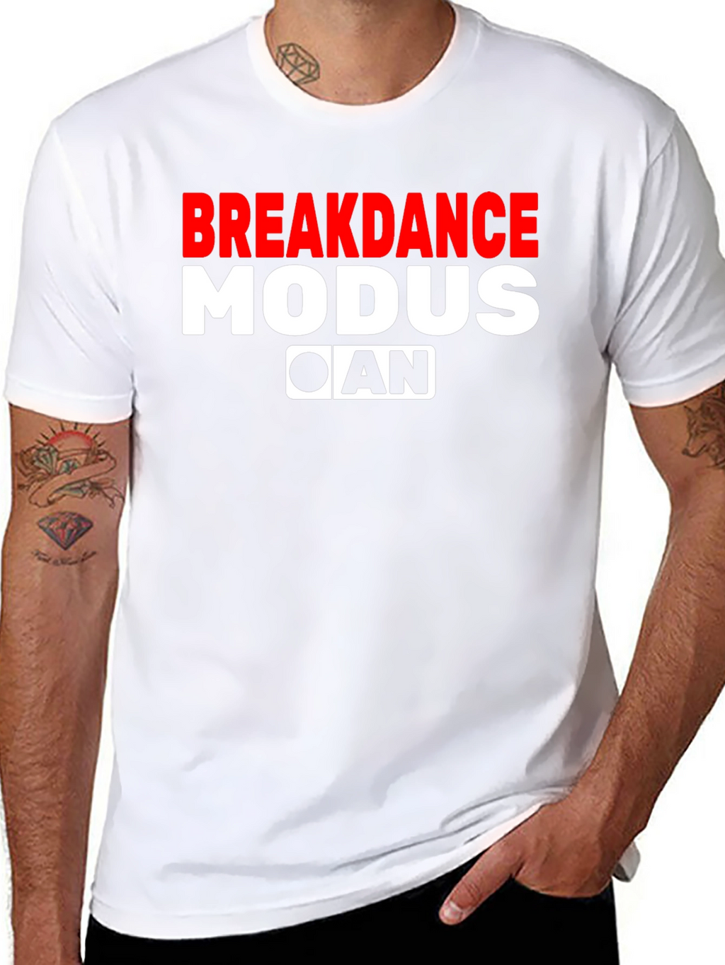 Camiseta Breakdance Modus On - Estilo Urbano