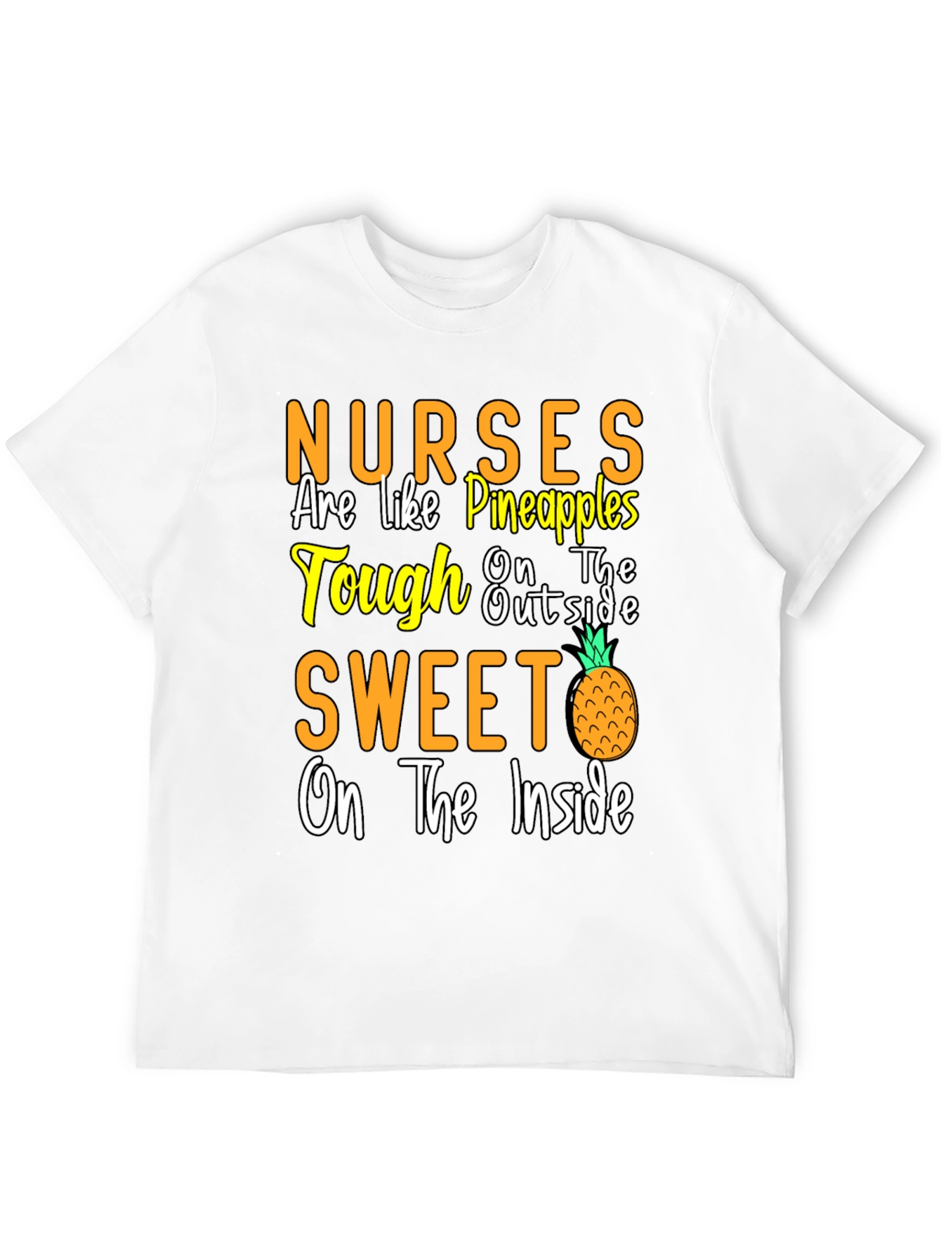 Camiseta Enfermeras Como Piñas Algodón