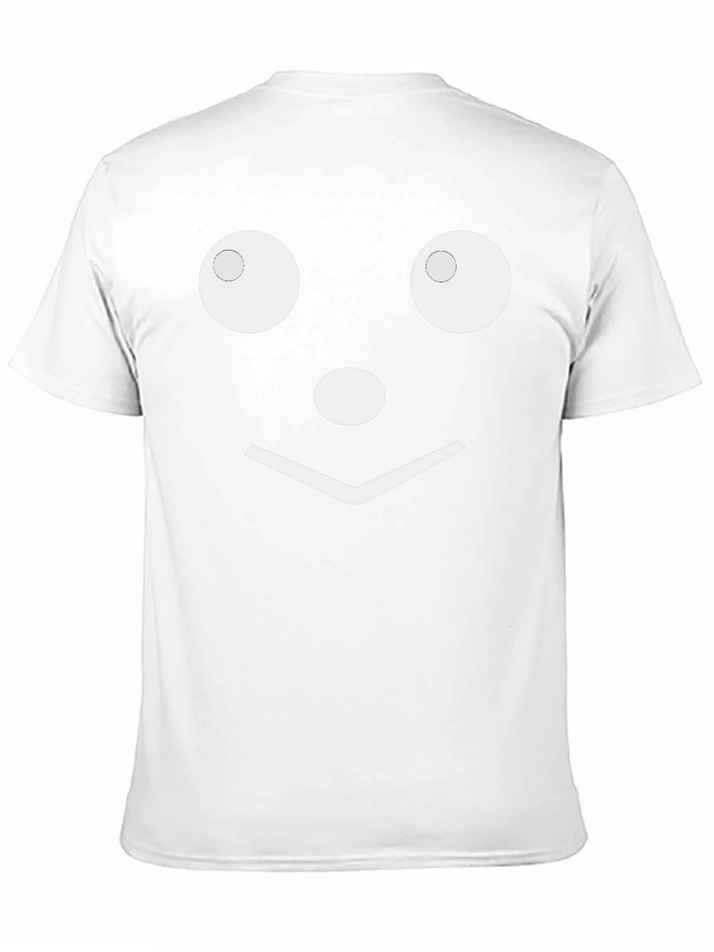 Camiseta Hombre Cara Abstracta Divertida Algodón