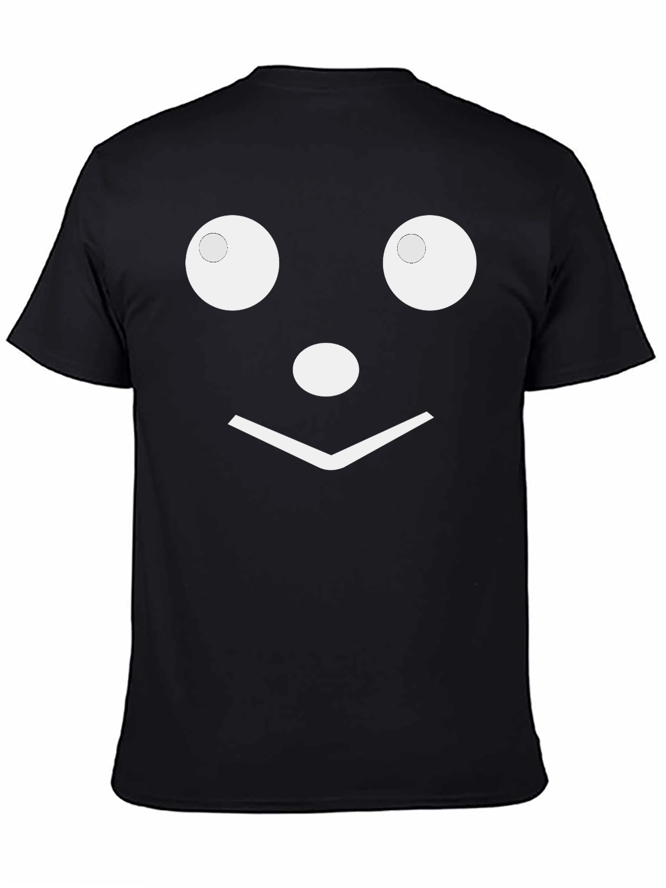 Camiseta Hombre Cara Abstracta Divertida Algodón