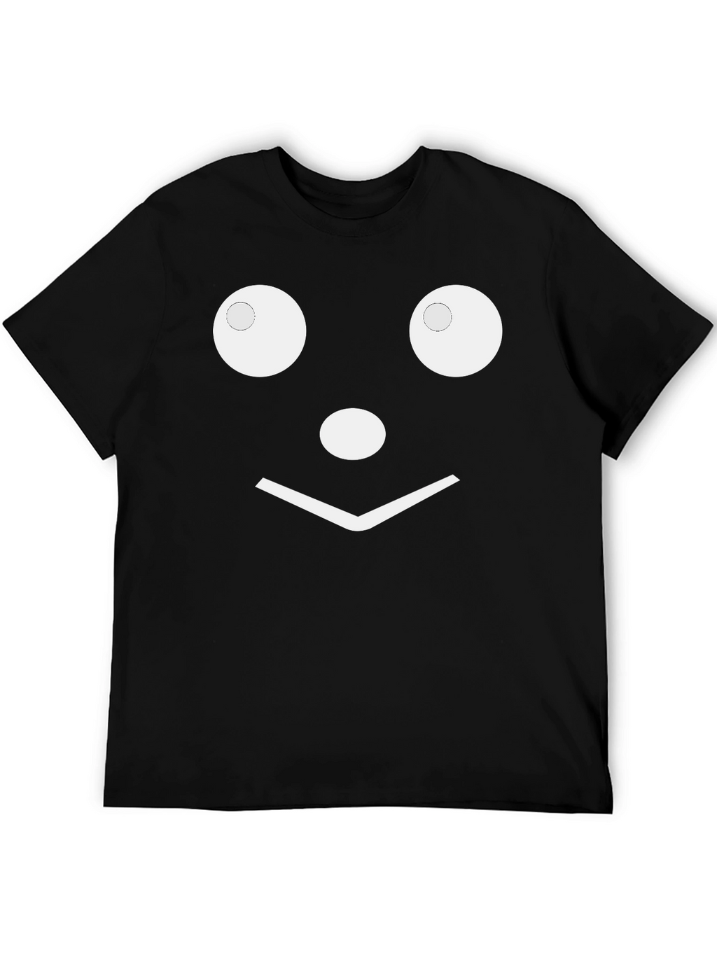 Camiseta Hombre Cara Abstracta Divertida Algodón