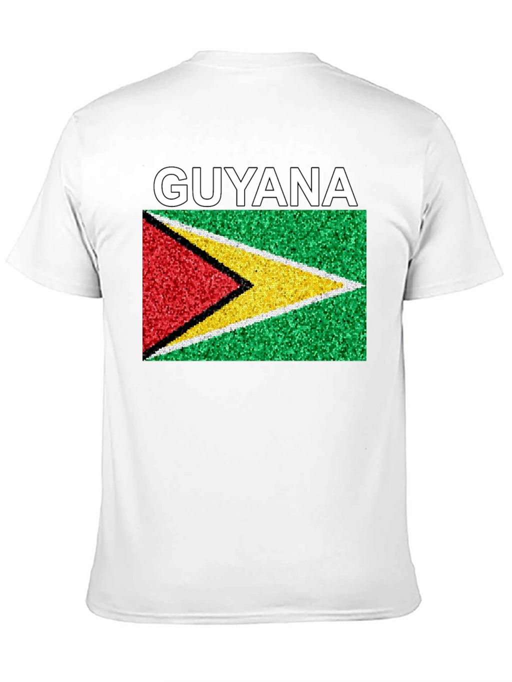 Camiseta Guyana Bandera País Orgullo Moda
