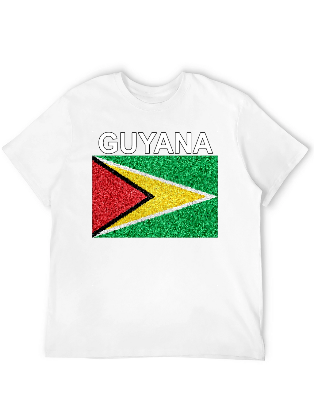 Camiseta Guyana Bandera País Orgullo Moda
