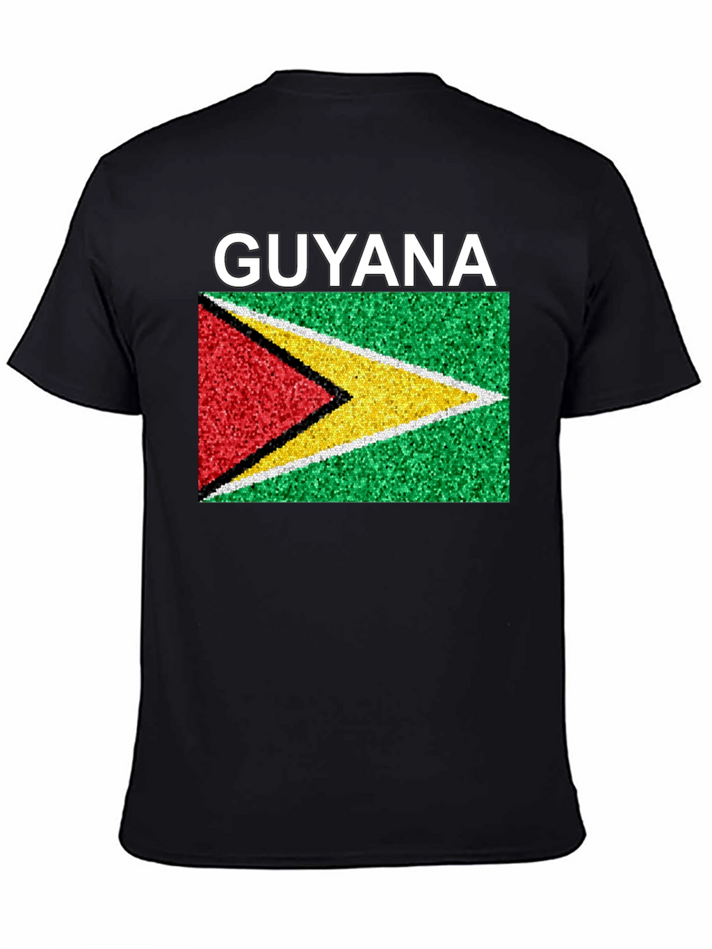 Camiseta Guyana Bandera País Orgullo Moda