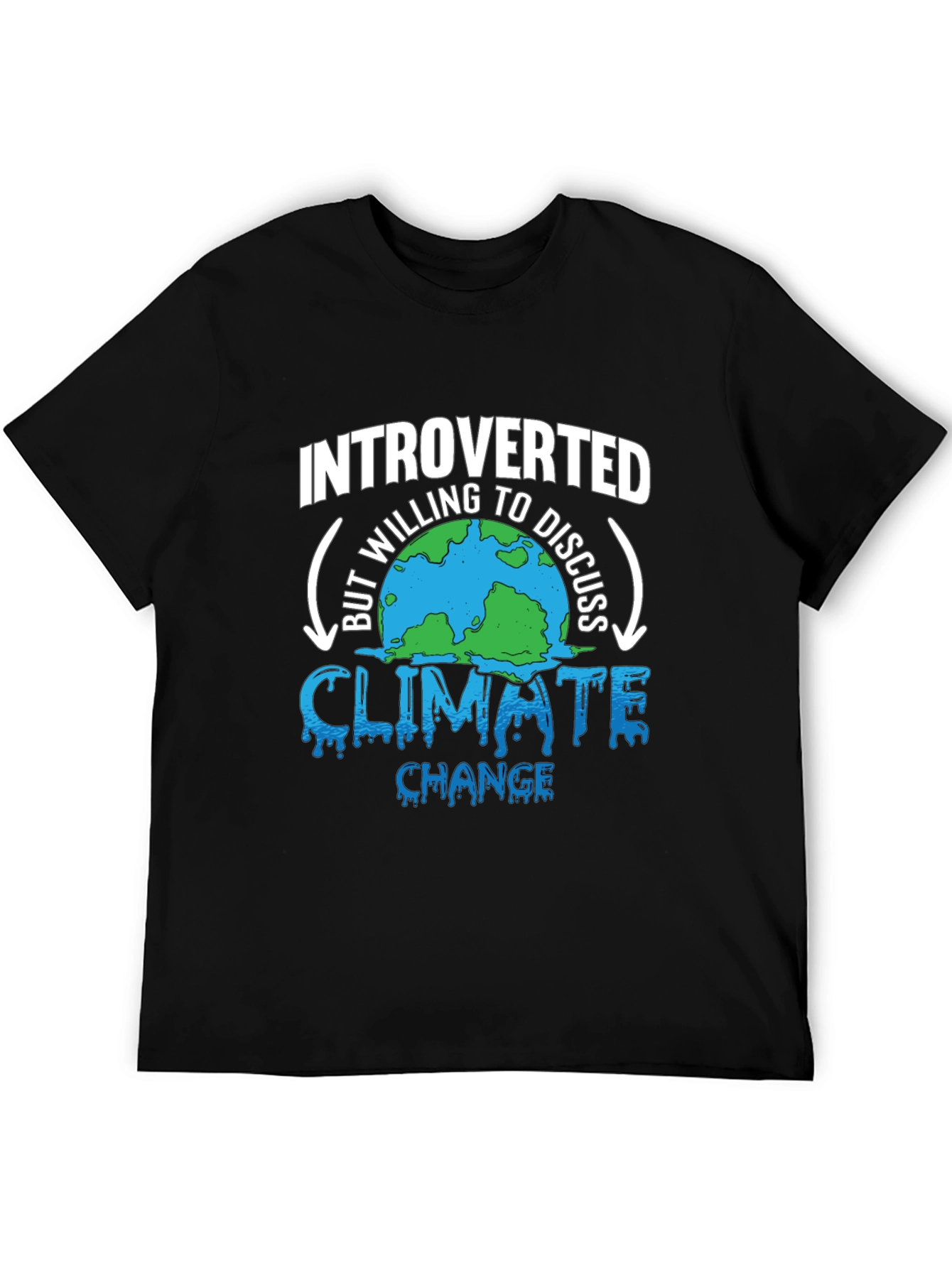 Camiseta Introvertido Cambio Climático