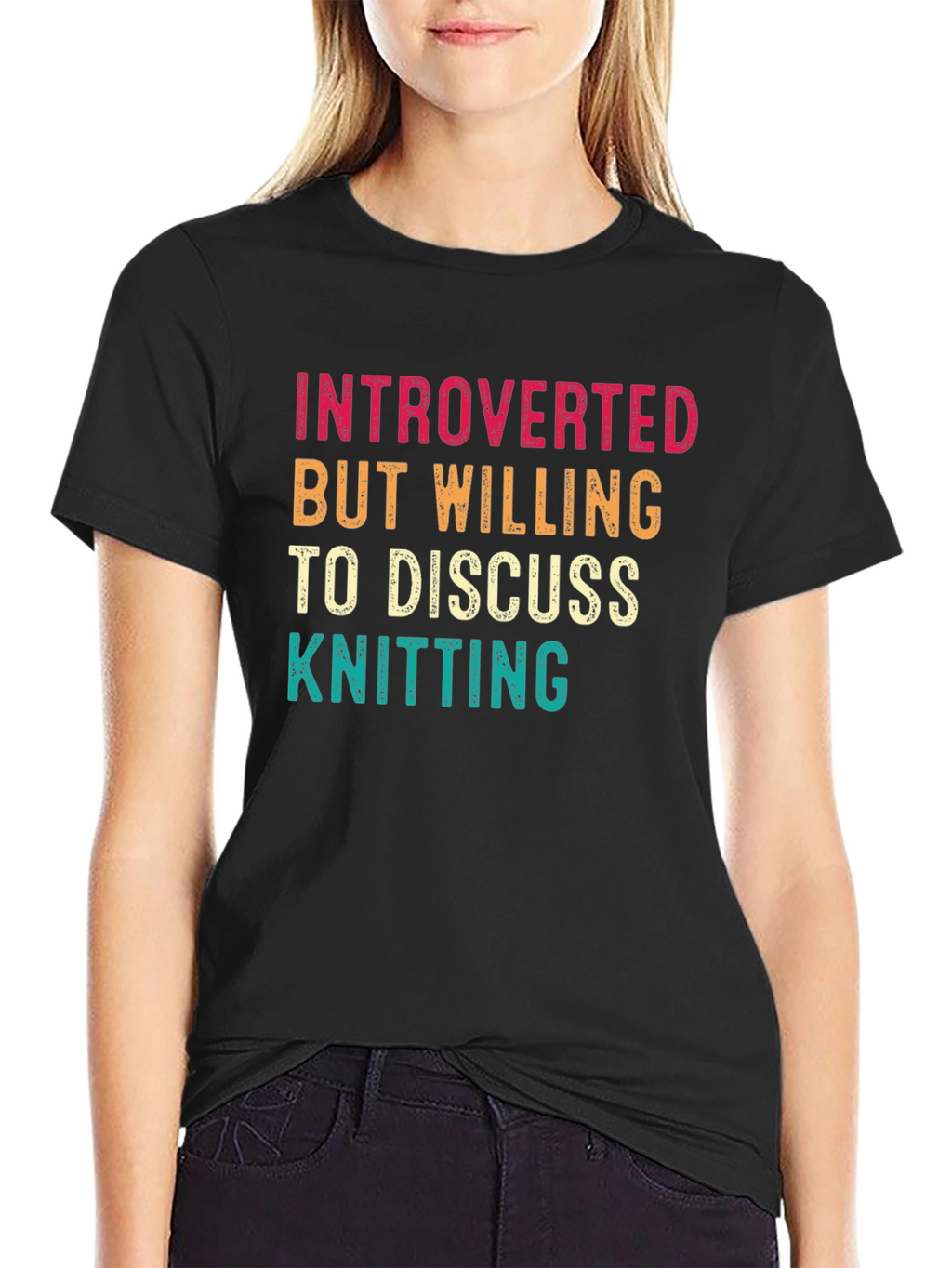 Camiseta Introvertido/a: ¡Amantes del Tejido!