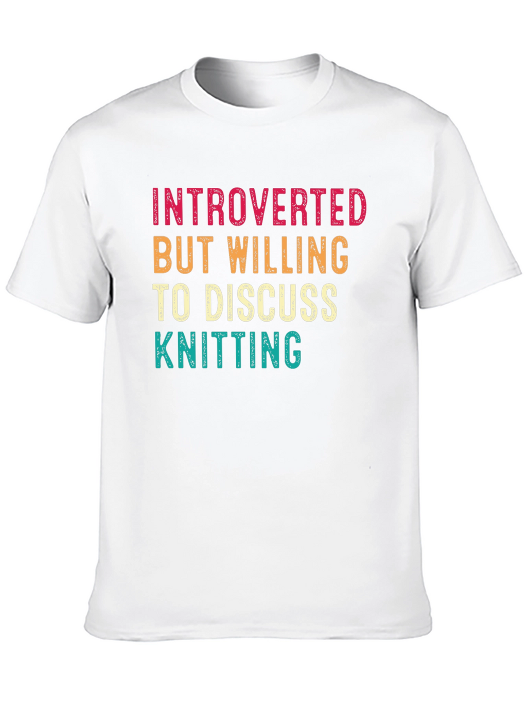 Camiseta Introvertido/a: ¡Amantes del Tejido!