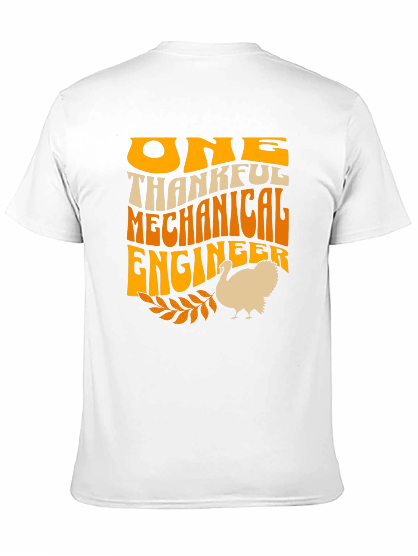 Camiseta Hombre: Ingeniero Mecánico Agradecido - Diseño Festivo