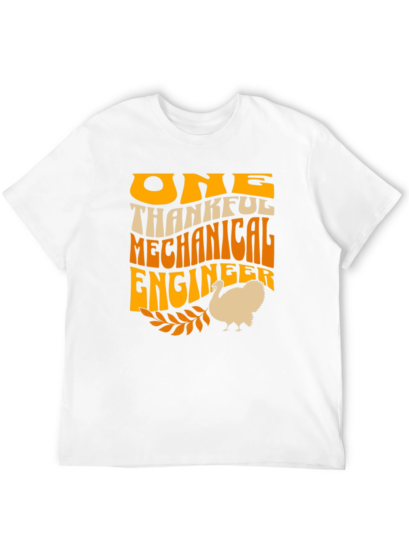 Camiseta Hombre: Ingeniero Mecánico Agradecido - Diseño Festivo