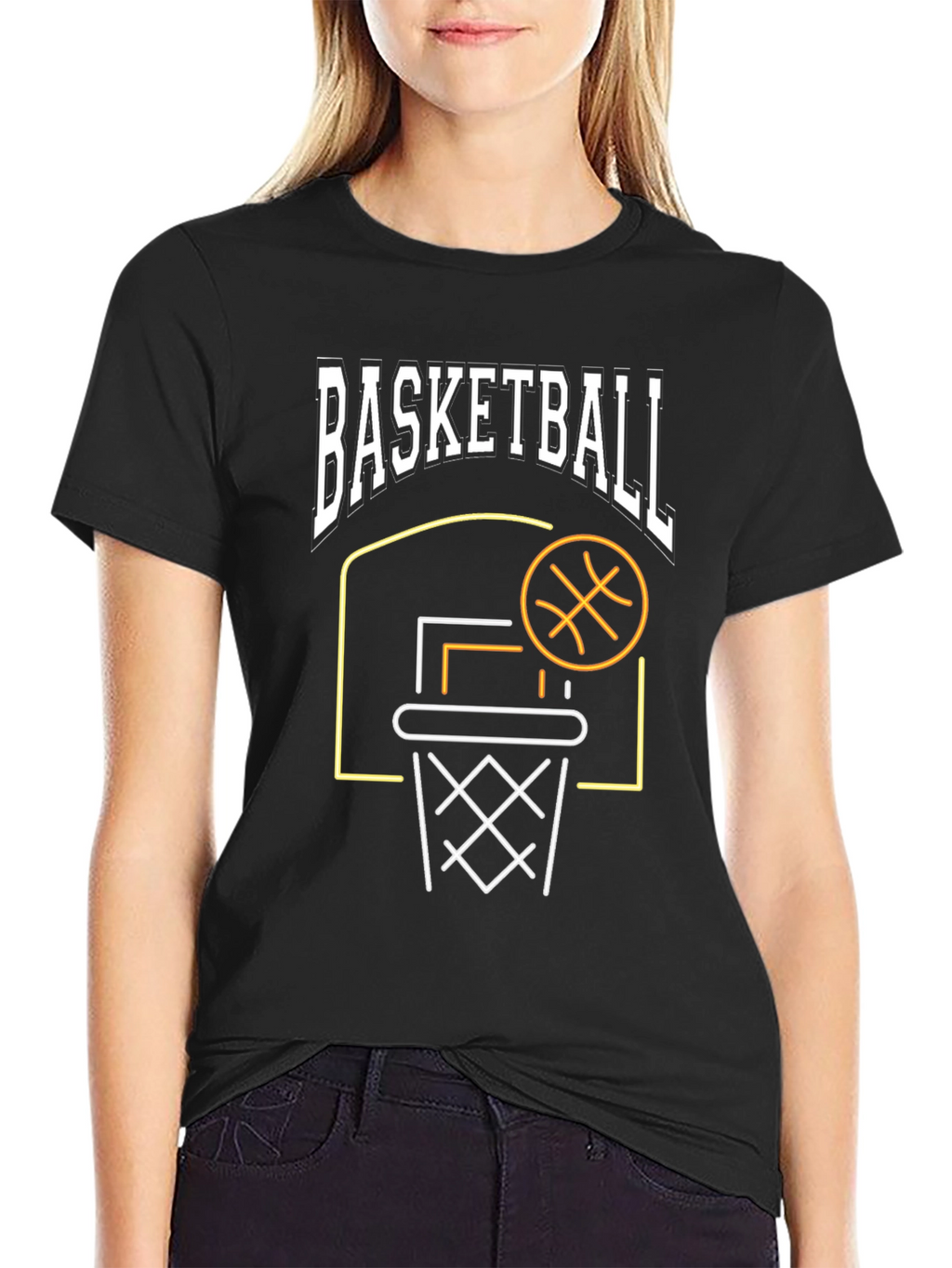 Camiseta Negra Baloncesto