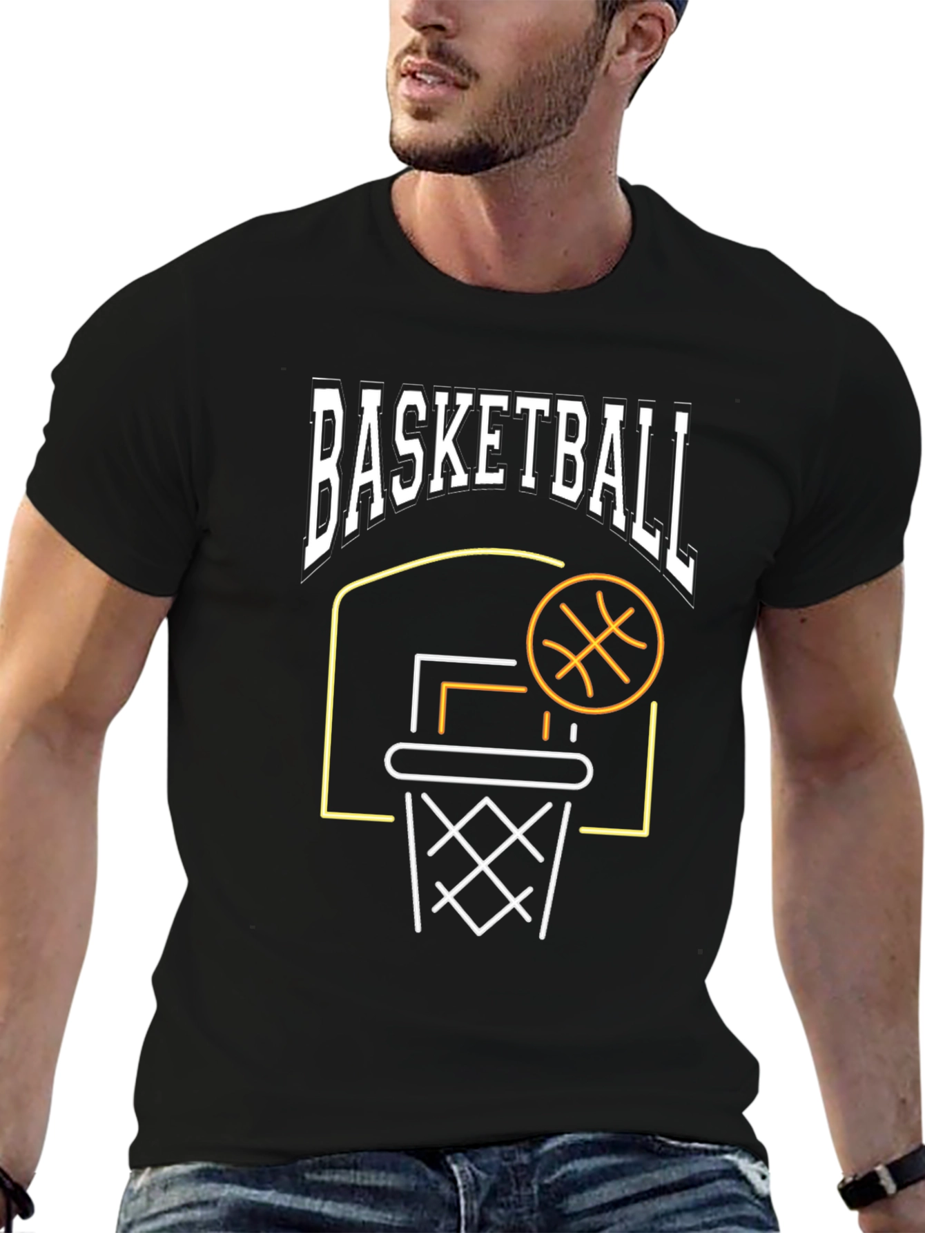 Camiseta Negra Baloncesto