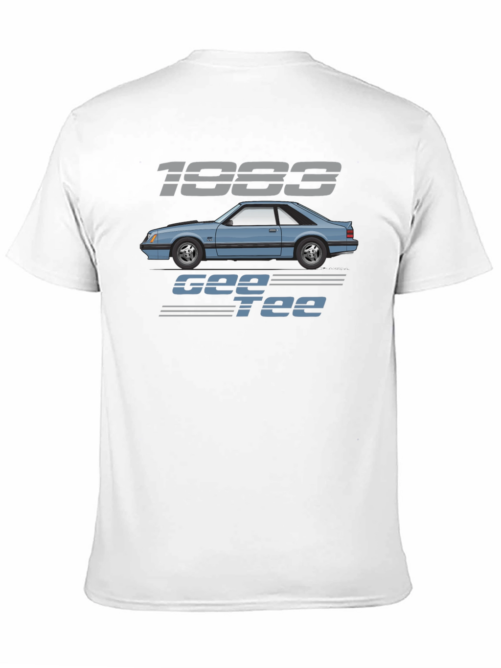 Camiseta Negra 1983 Gee Tee