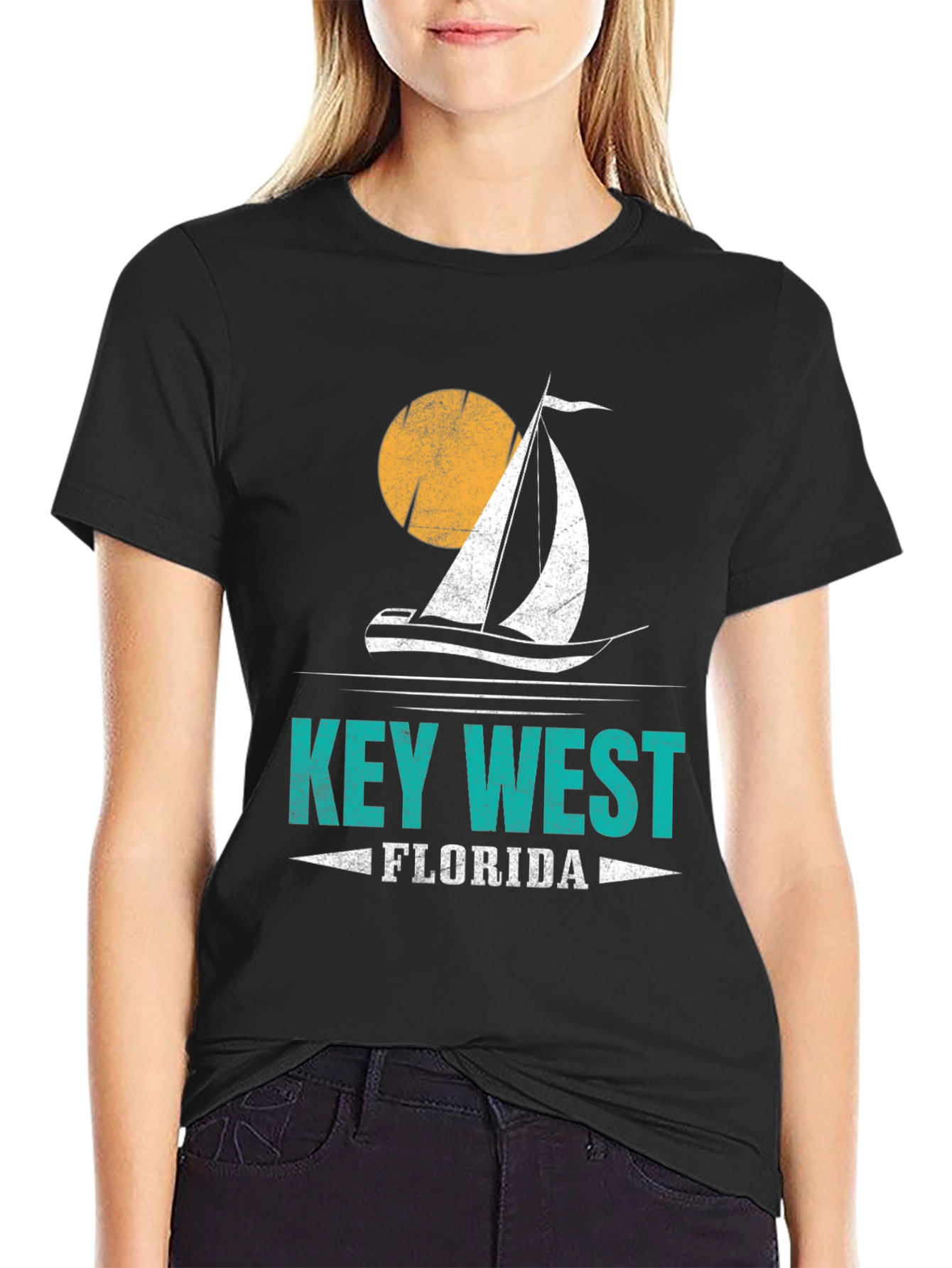 Camiseta Hombre Diseño Key West Florida