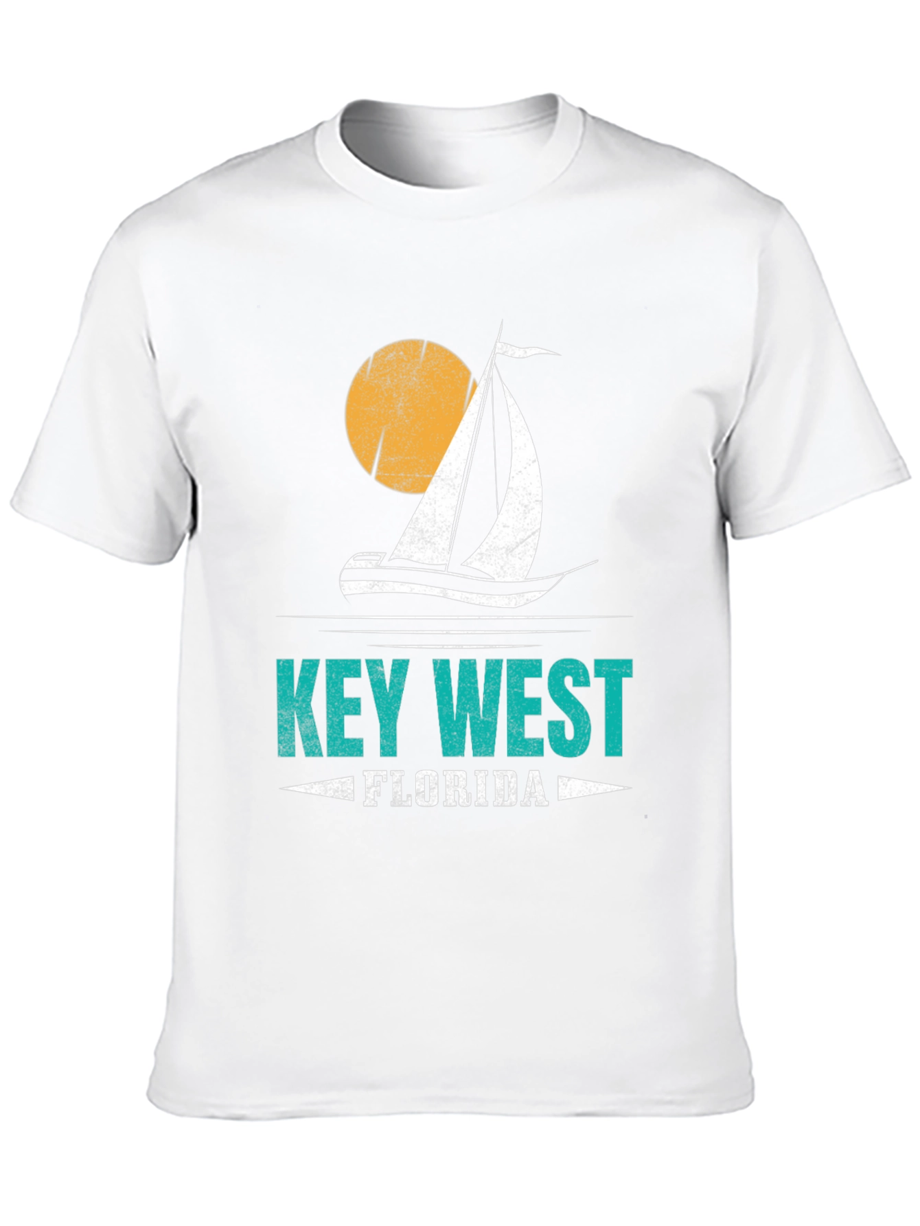 Camiseta Hombre Diseño Key West Florida