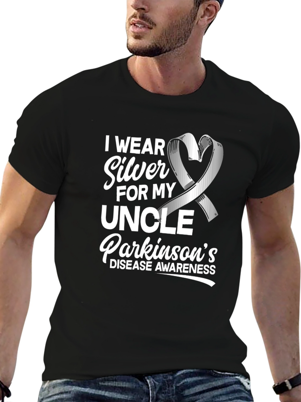 Camiseta Concienciación Parkinson para Tío