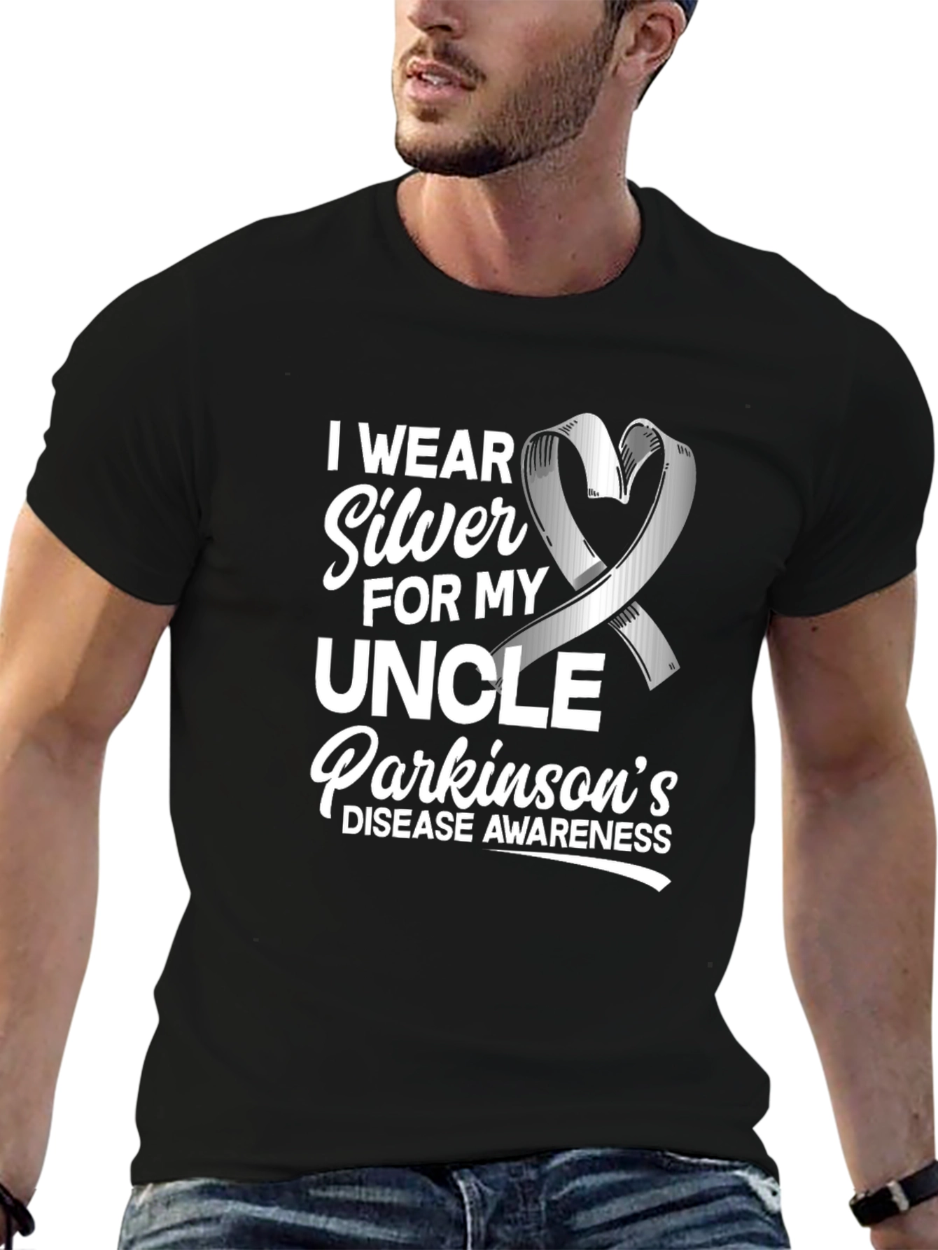 Camiseta Concienciación Parkinson para Tío