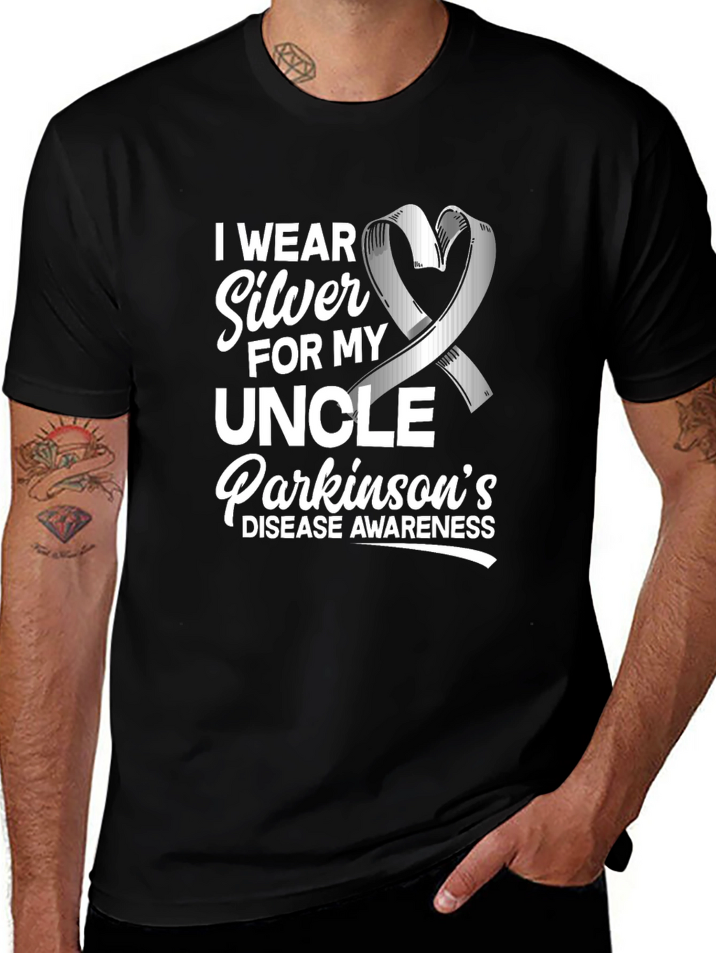 Camiseta Concienciación Parkinson para Tío