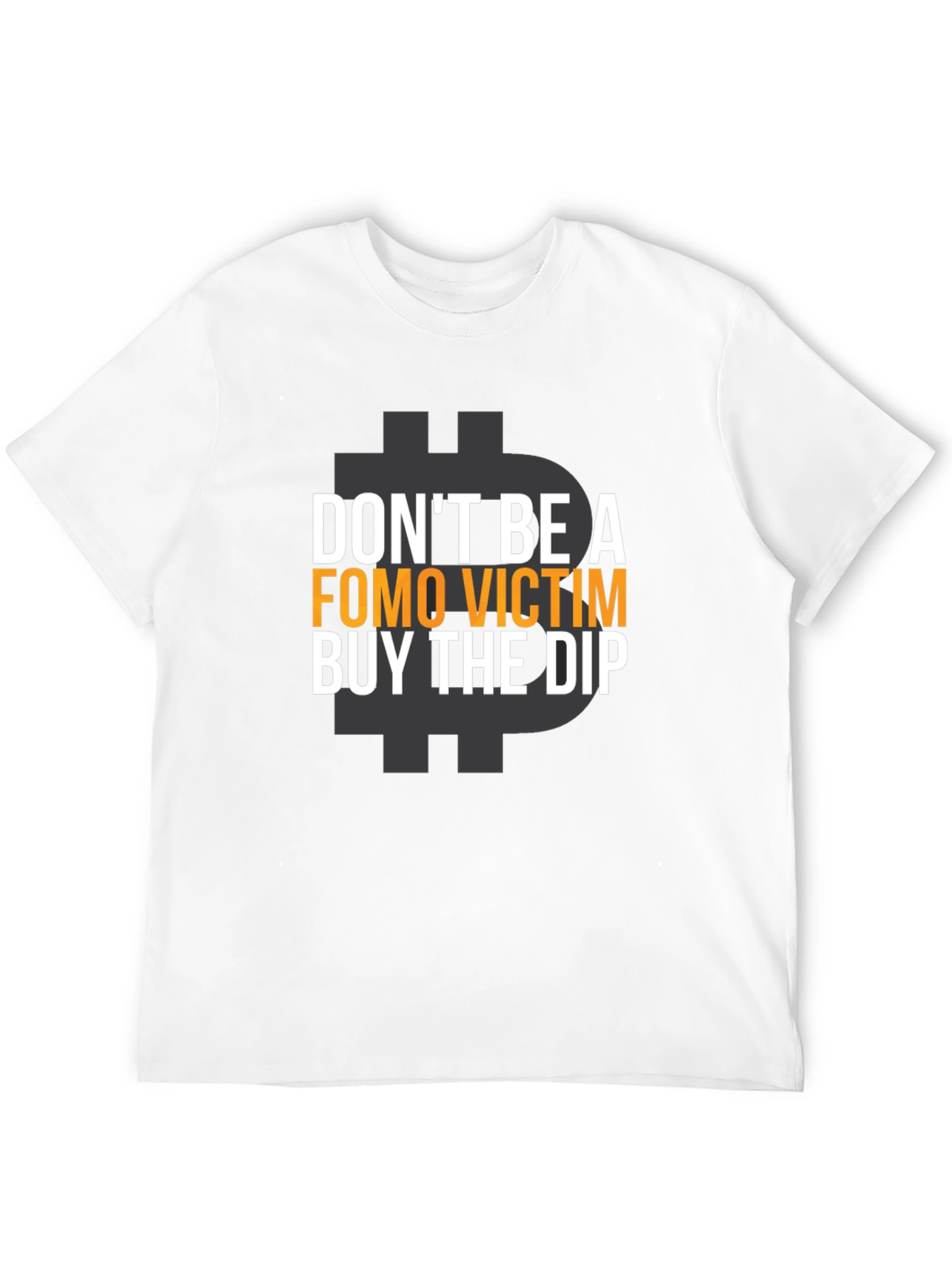 Camiseta Bitcoin FOMO Victim: Invierte en la Baja