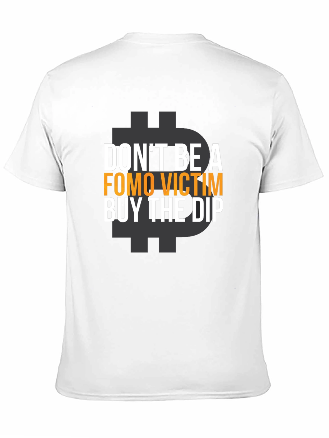 Camiseta Bitcoin FOMO Victim: Invierte en la Baja