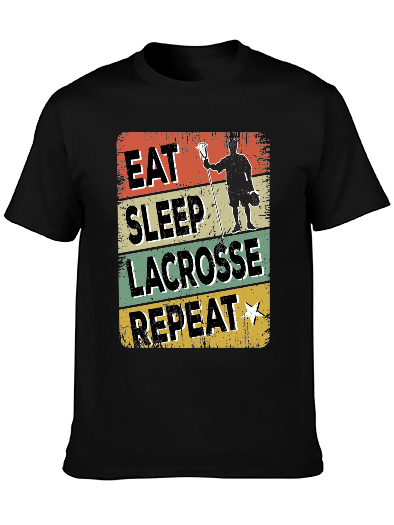 Camiseta Lacrosse: Come Duerme Lacrosse Repite